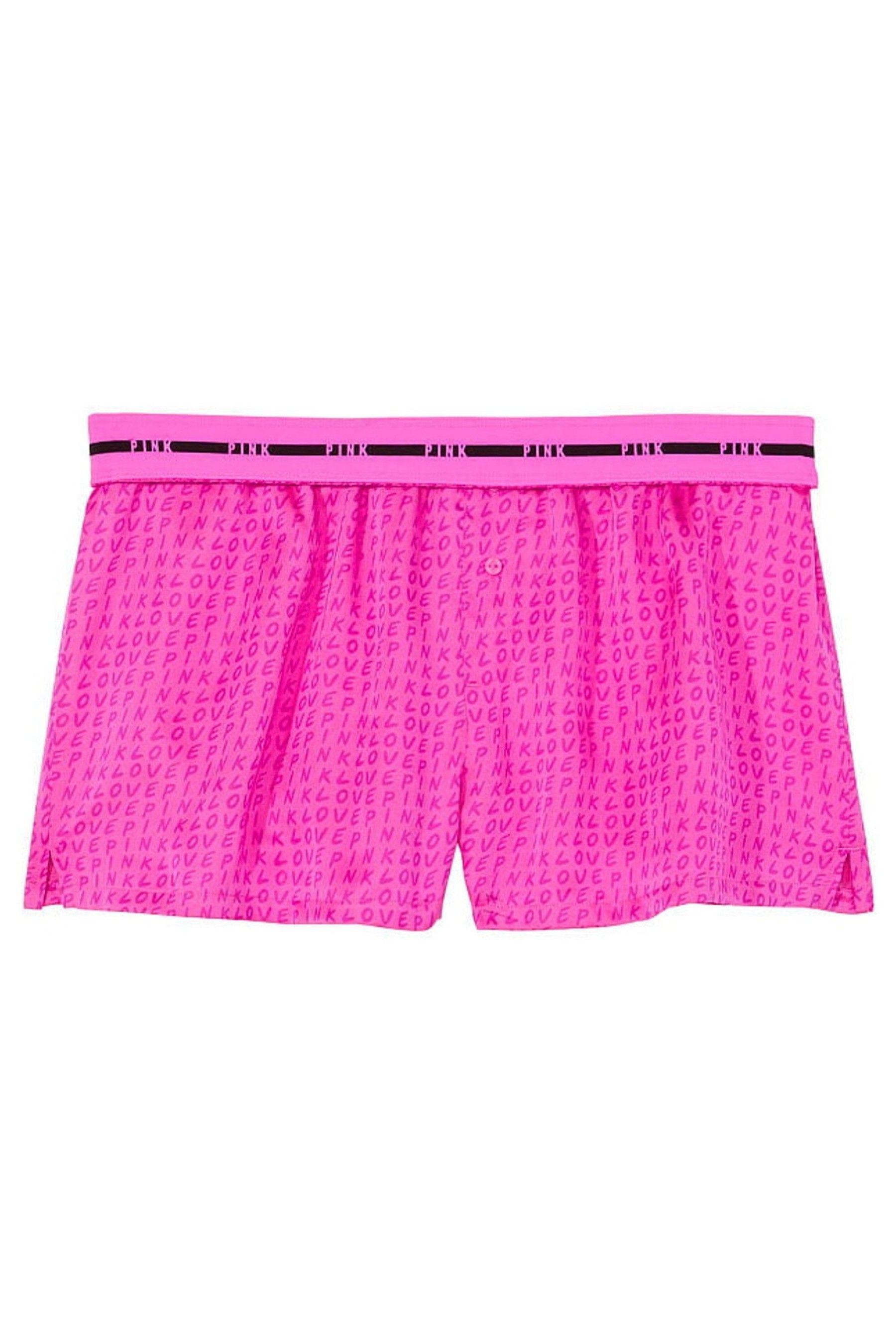 Short De Nuit Victoria's Secret PINK - Taille S, Motif Tie-dye Coloré, Neuf Avec étiquettes