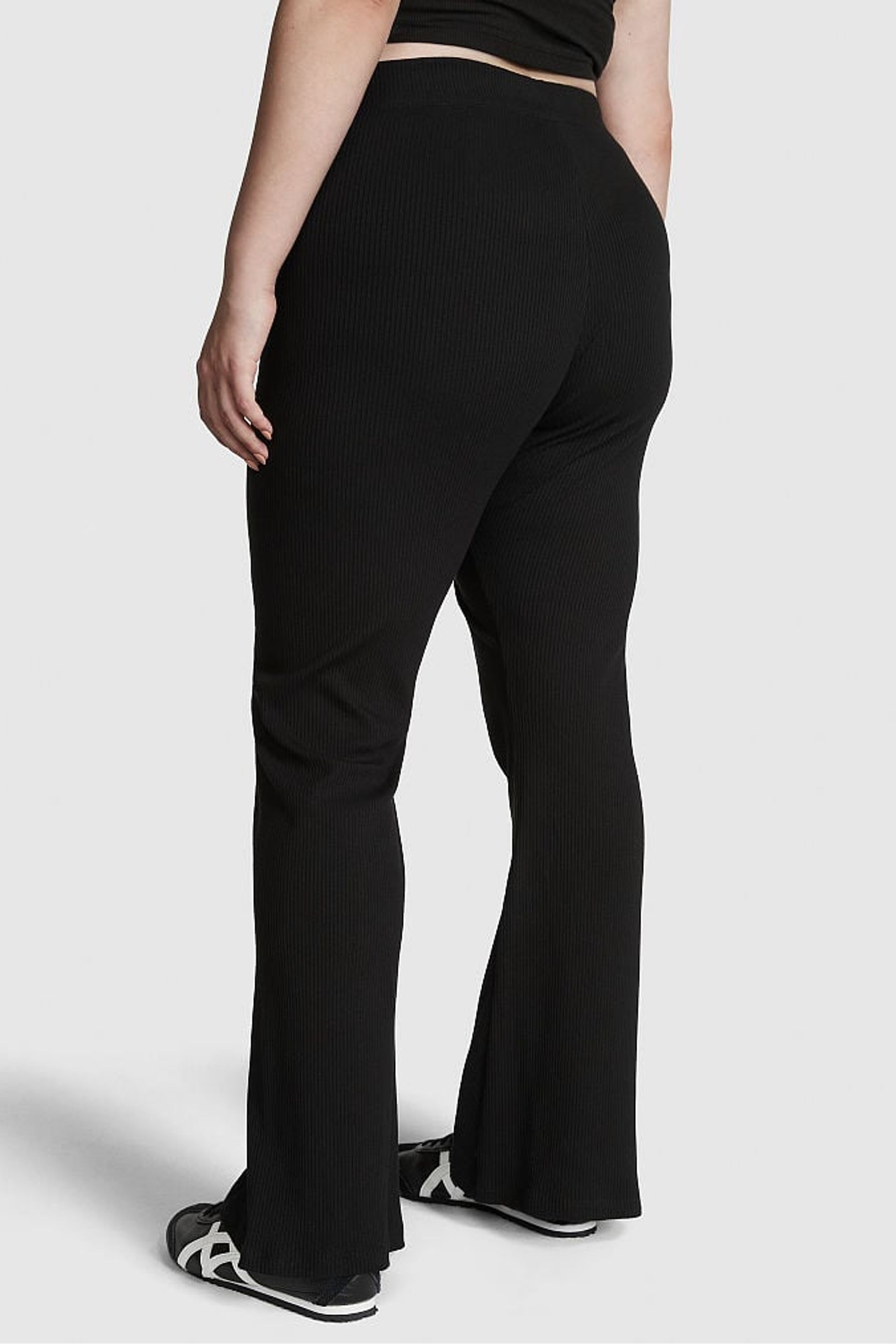 Buy Victoria's Secret PINK Ribbed Flare Legging from the Victoria's