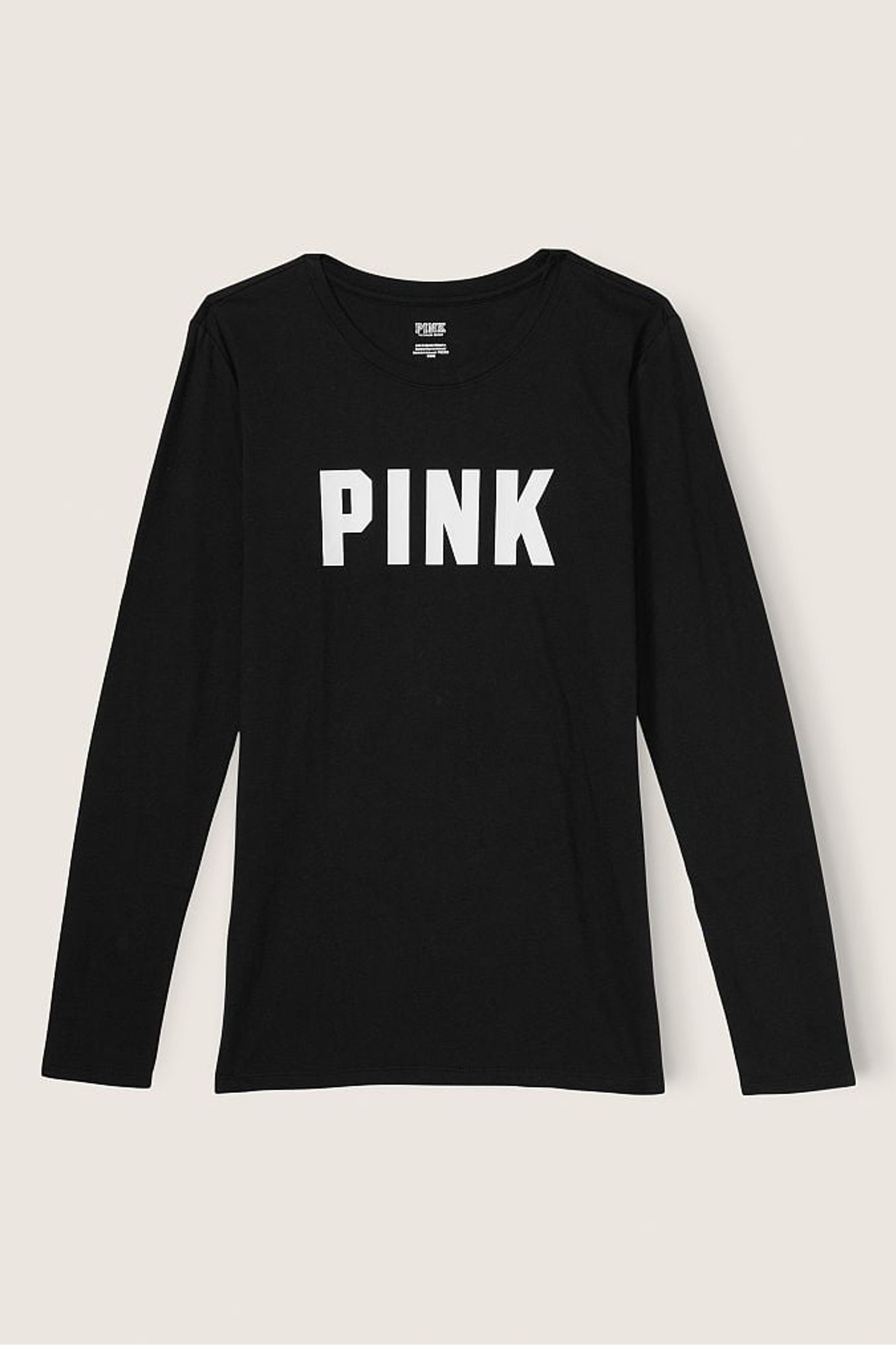 Buy Victoria's Secret PINK Everyday Long Sleeve Crew Tee from the