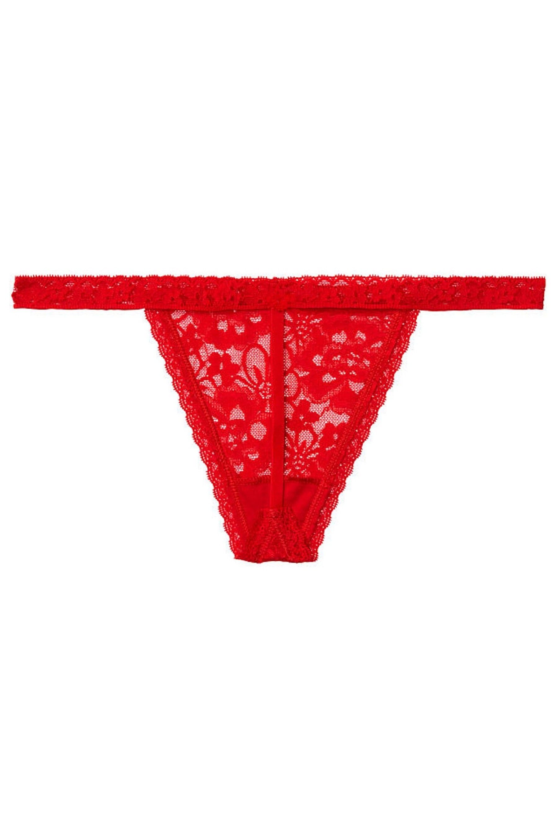 Buy Victoria's Secret Lace G String Knickers from the Victoria's Secret ...