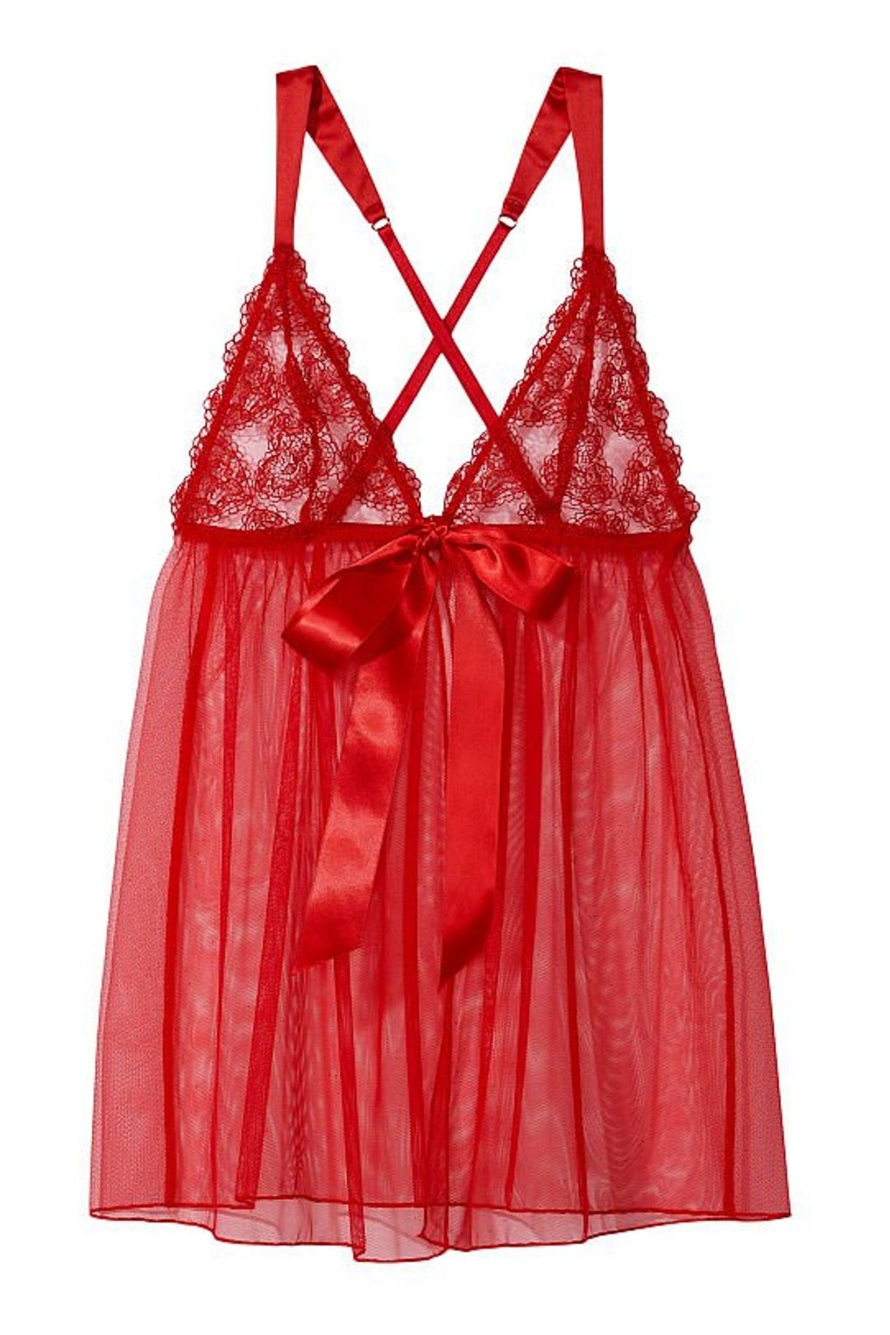 Buy Victoria's Secret Queen Of Hearts Open Cup Babydoll From The ...