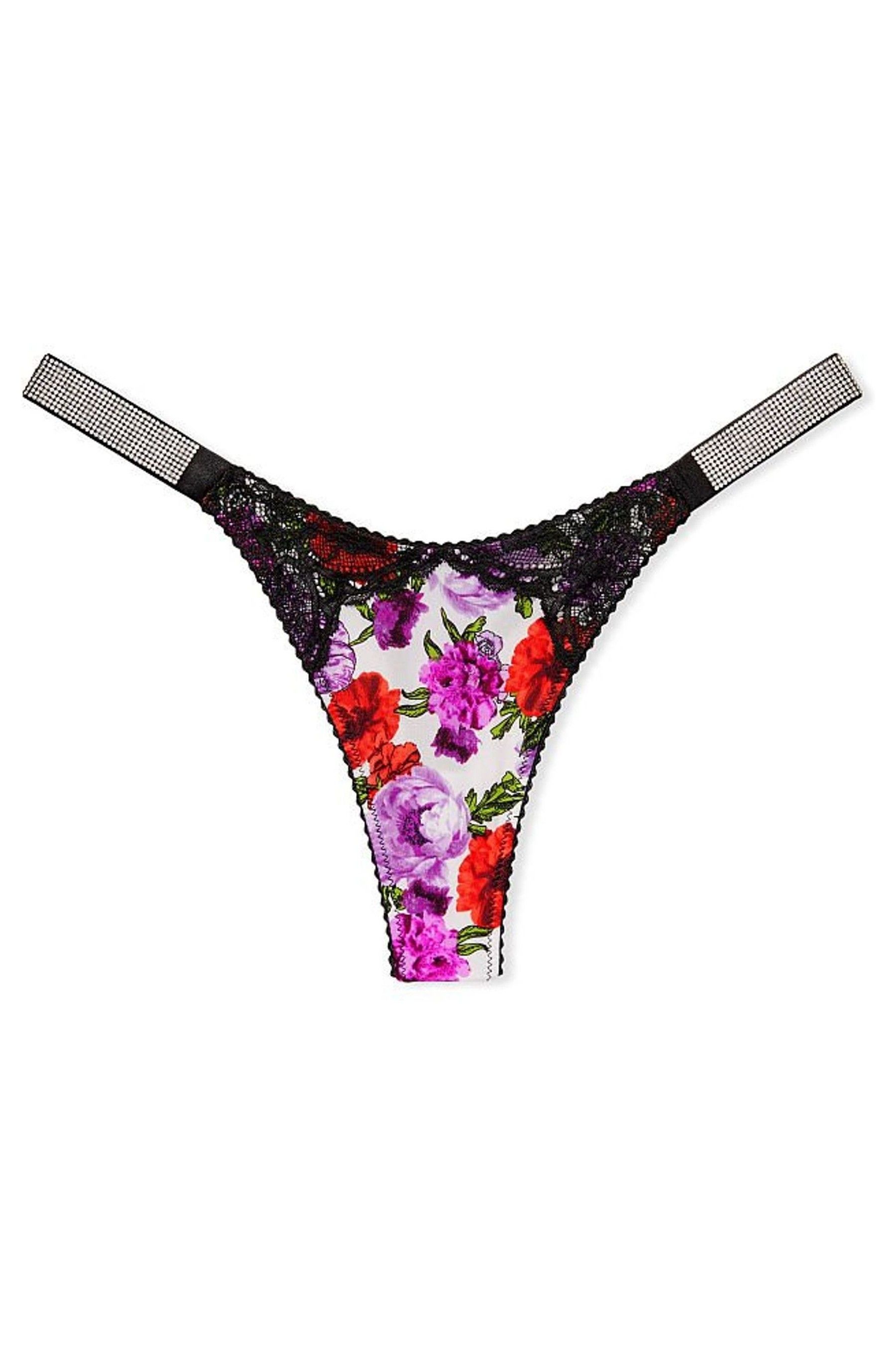 Buy Victoria's Secret Bombshell Shine Strap Thong Panty from the ...