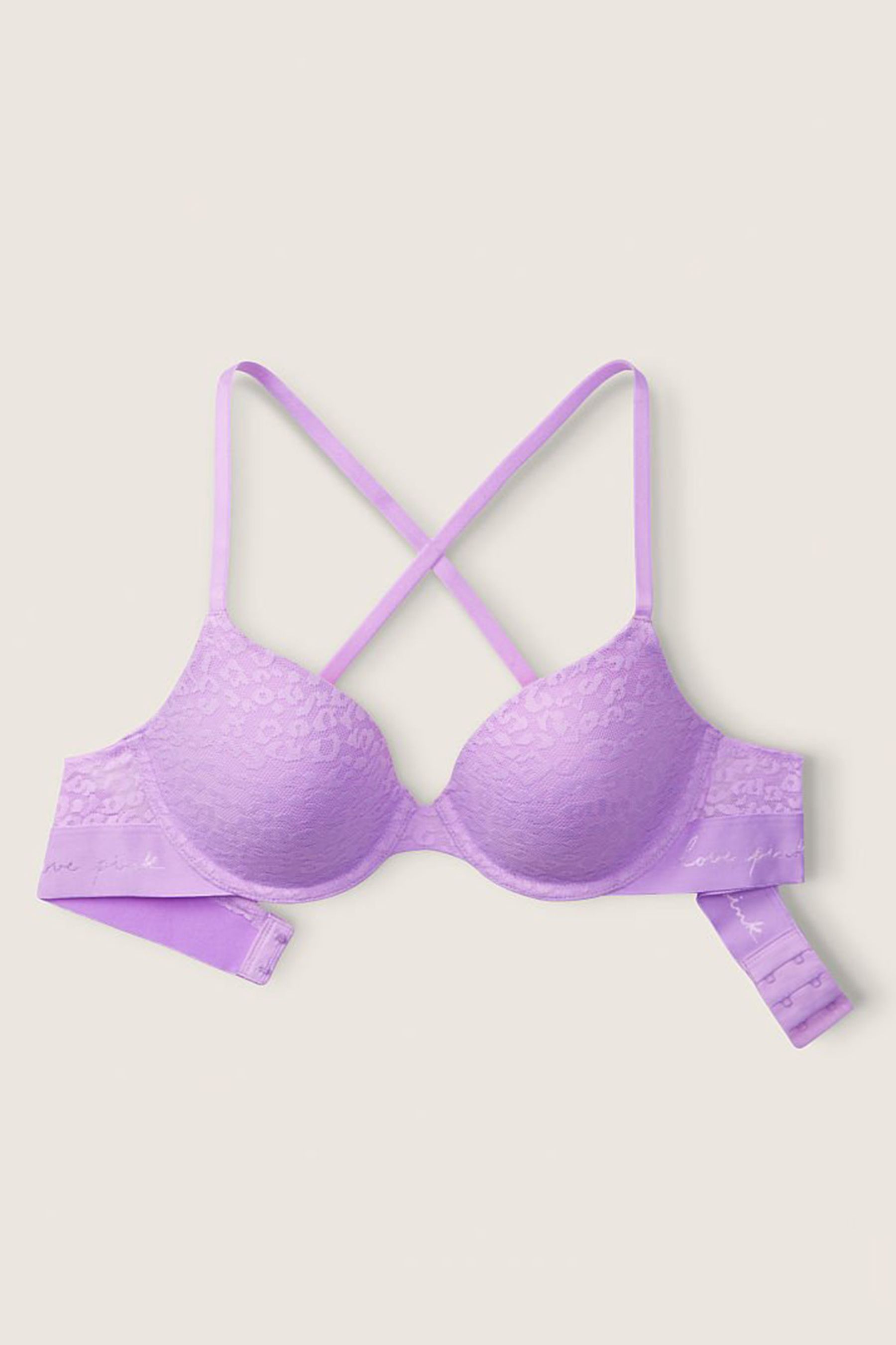 Buy Victoria's Secret PINK Lace Lightly Lined TShirt Bra from the