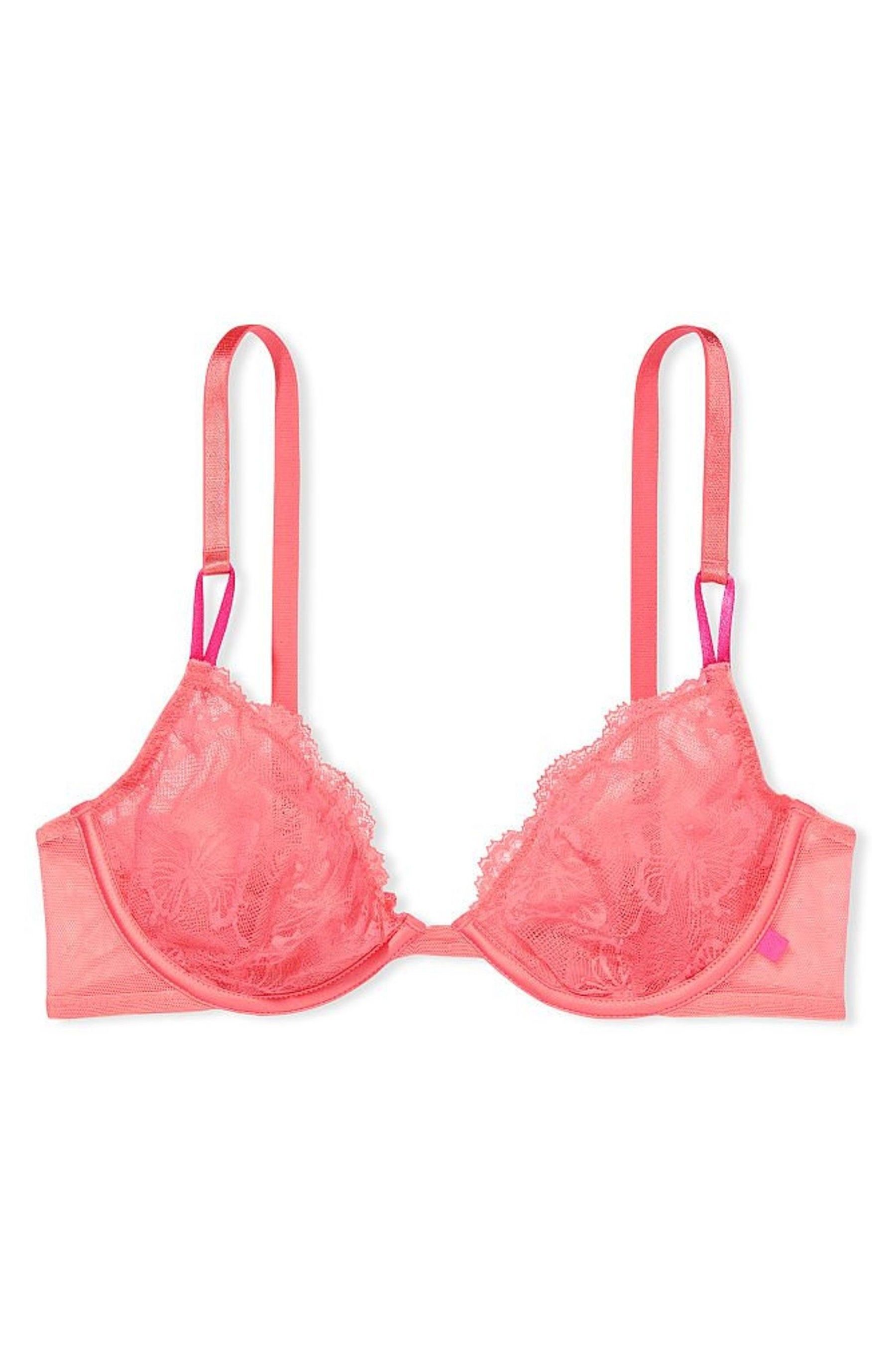 Buy Victoria's Secret Unlined Butterfly Kiss Demi Bra from the Victoria ...