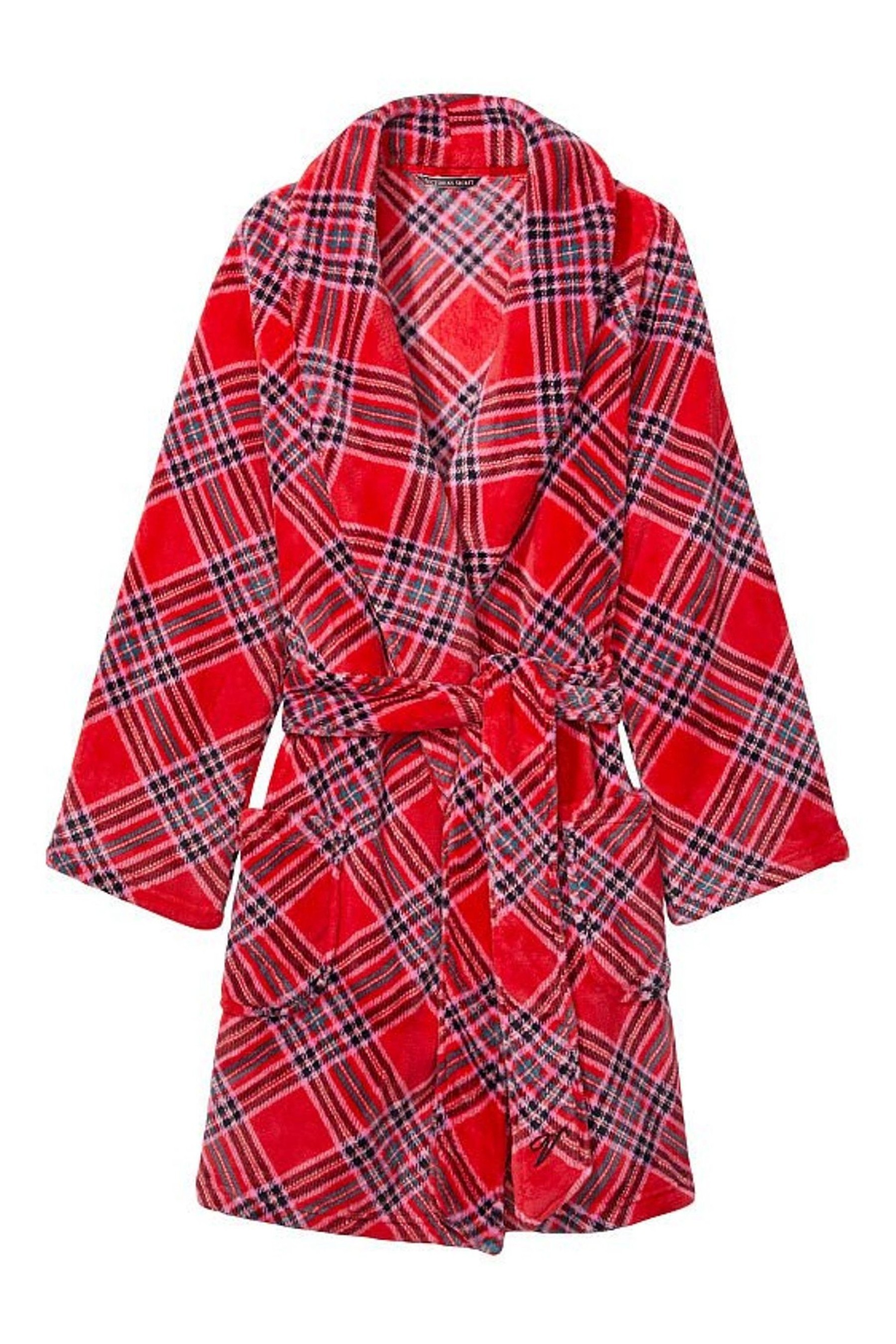 Buy Victoria's Secret Logo Short Cozy Robe from the Victoria's Secret