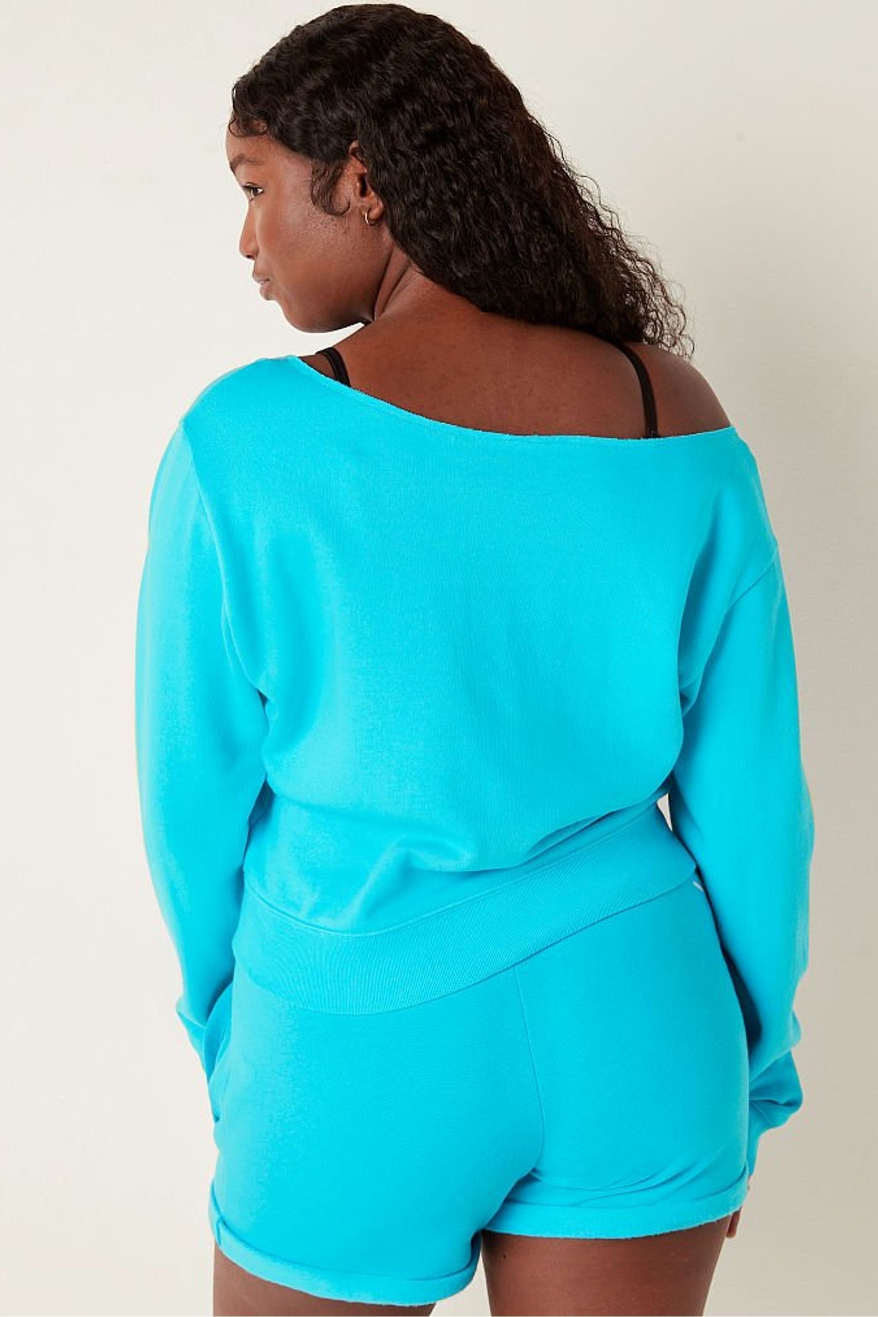 Buy Victoria s Secret PINK Everyday Lounge Off The Shoulder Sweatshirt 