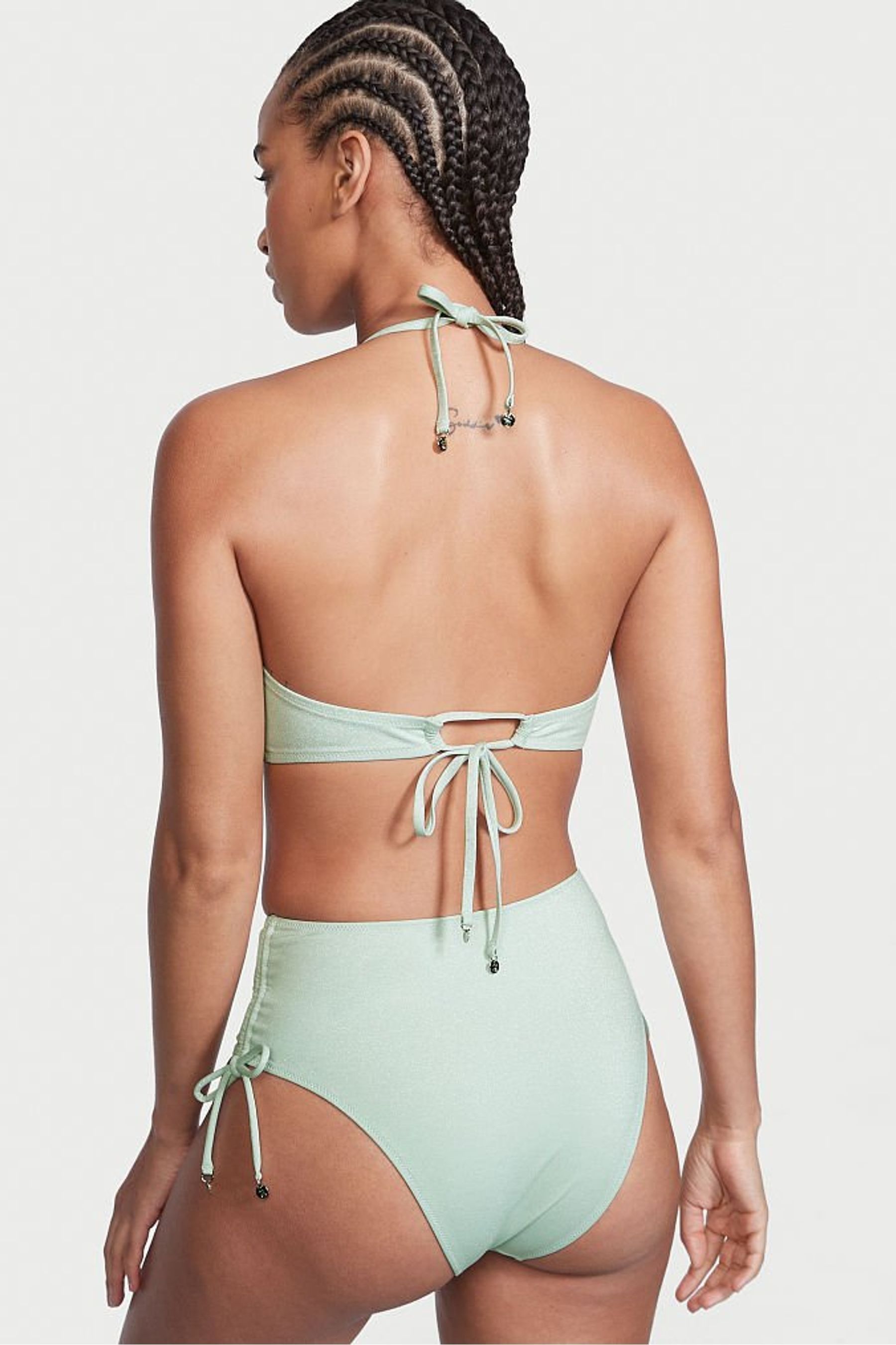 Buy Victoria's Secret Ice Queen High Waist Cheeky Swim Bikini Bottom