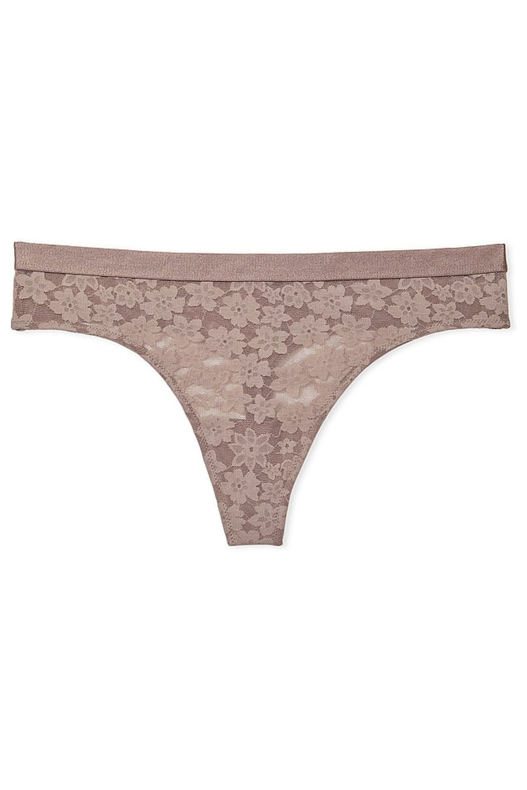 Buy Victoria's Secret PINK Tossed Floral Lace Thong from the Victoria's