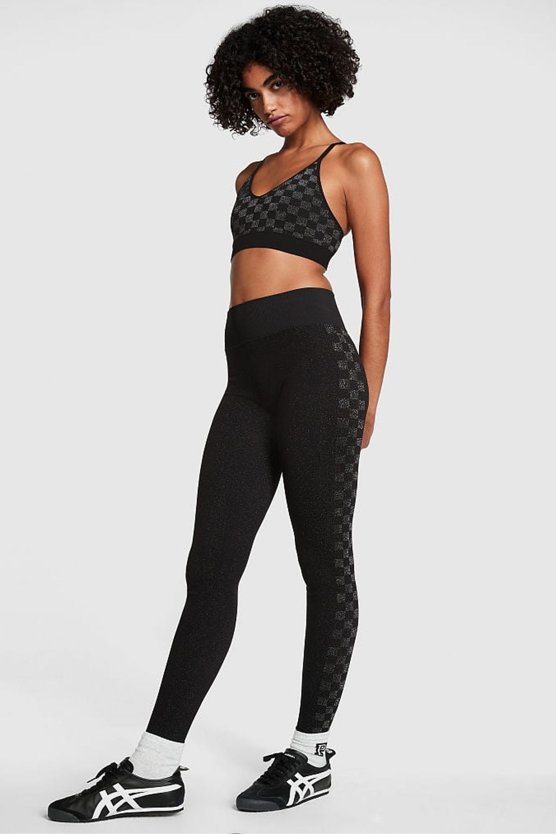 Buy Victoria's Secret PINK Seamless Workout Legging Shine from the