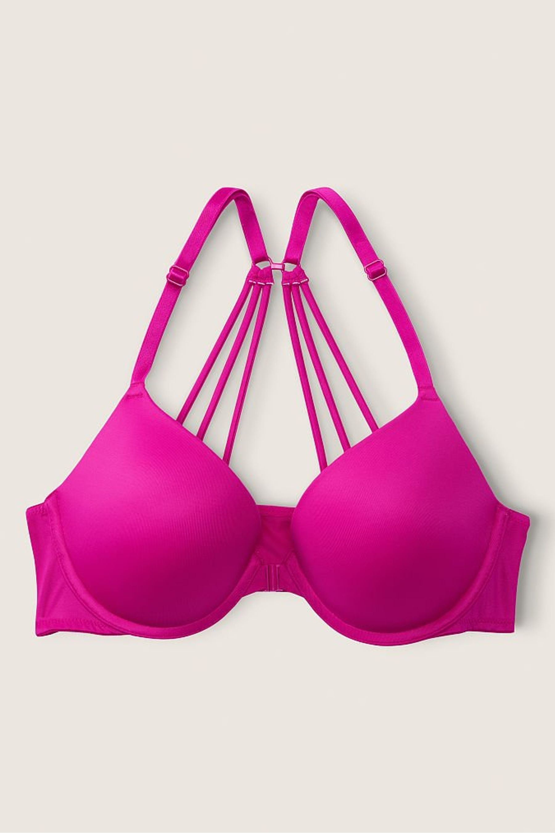 Victoria's Secret PINK Smooth Front Fastening Push Up TShirt Bra