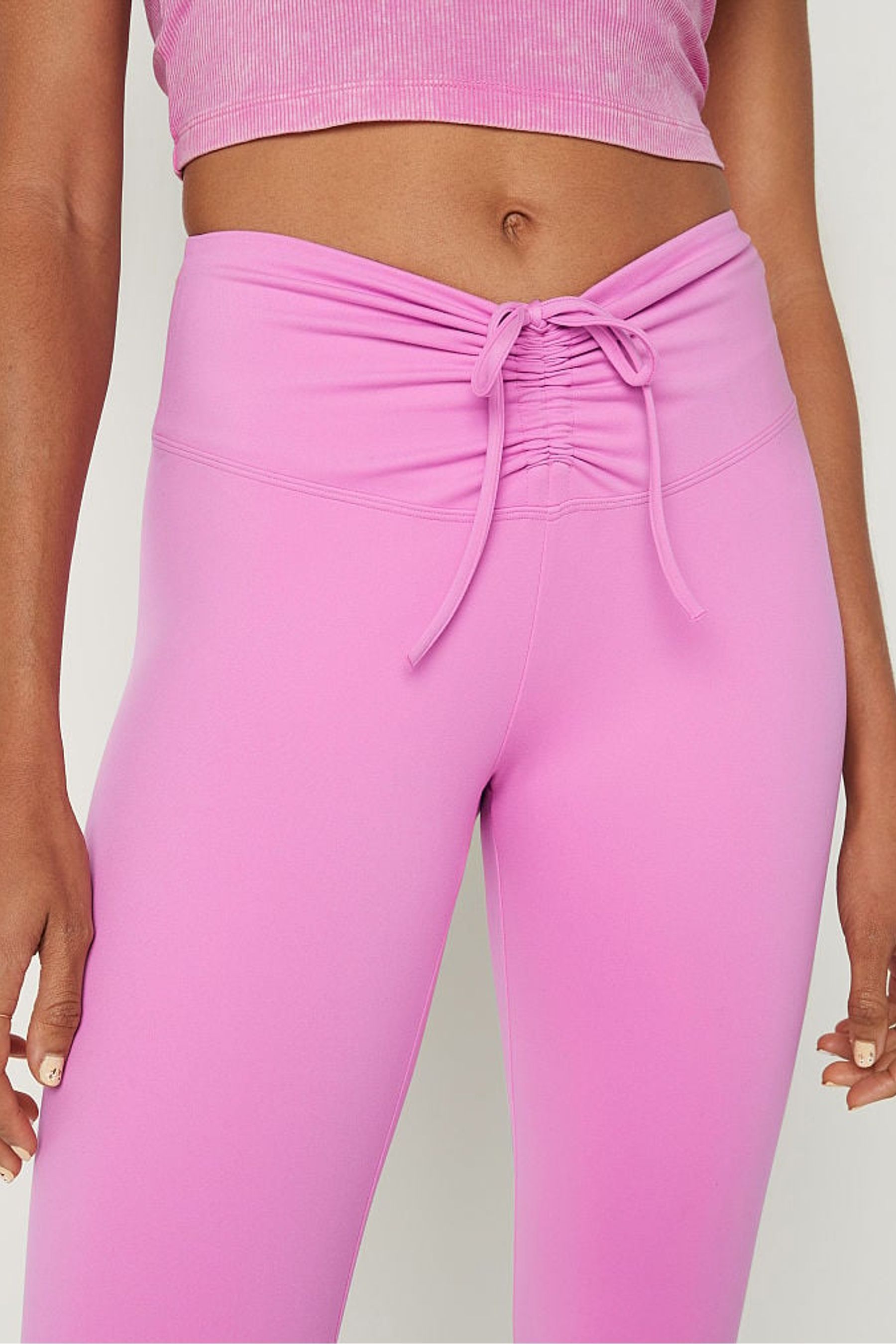Victoria's Secret PINK Adjustable Waist Ruched Leggings Victoria's