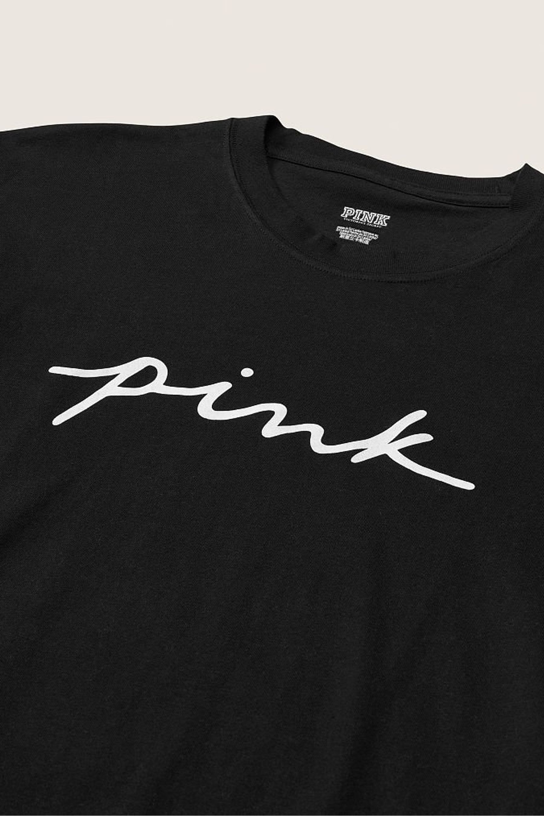 Victoria's Secret PINK Campus Long Sleeve Tee Victoria's Secret Ireland