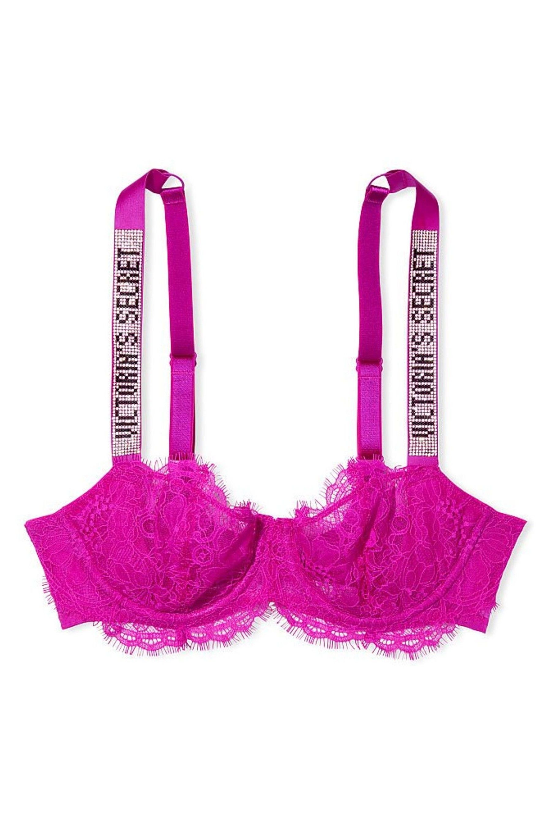 Victoria's Secret Wicked Unlined Shine Strap Bra Victoria