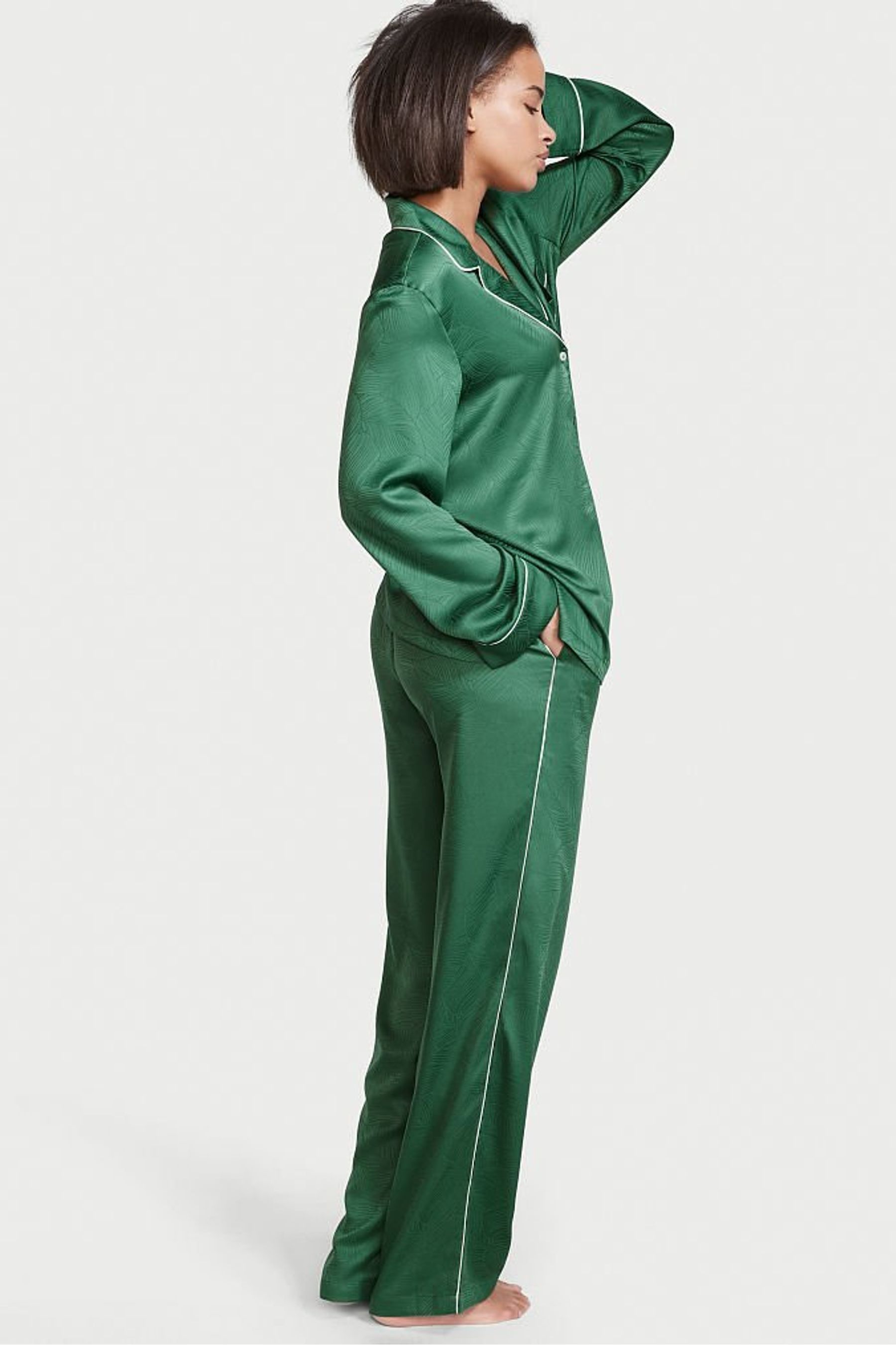 Victoria's Secret Satin Long Pyjamas Victoria's Secret Ireland