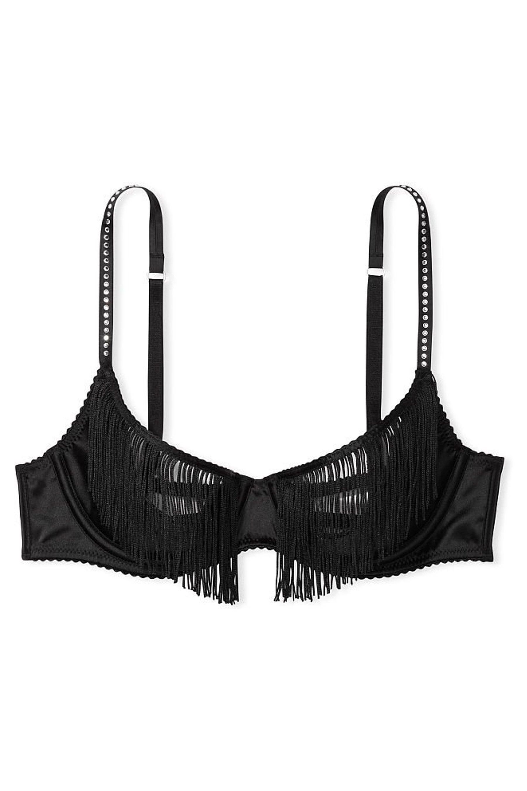 Buy Victoria's Secret Fringe Quarter Cup Bra from the Victoria's Secret UK online shop