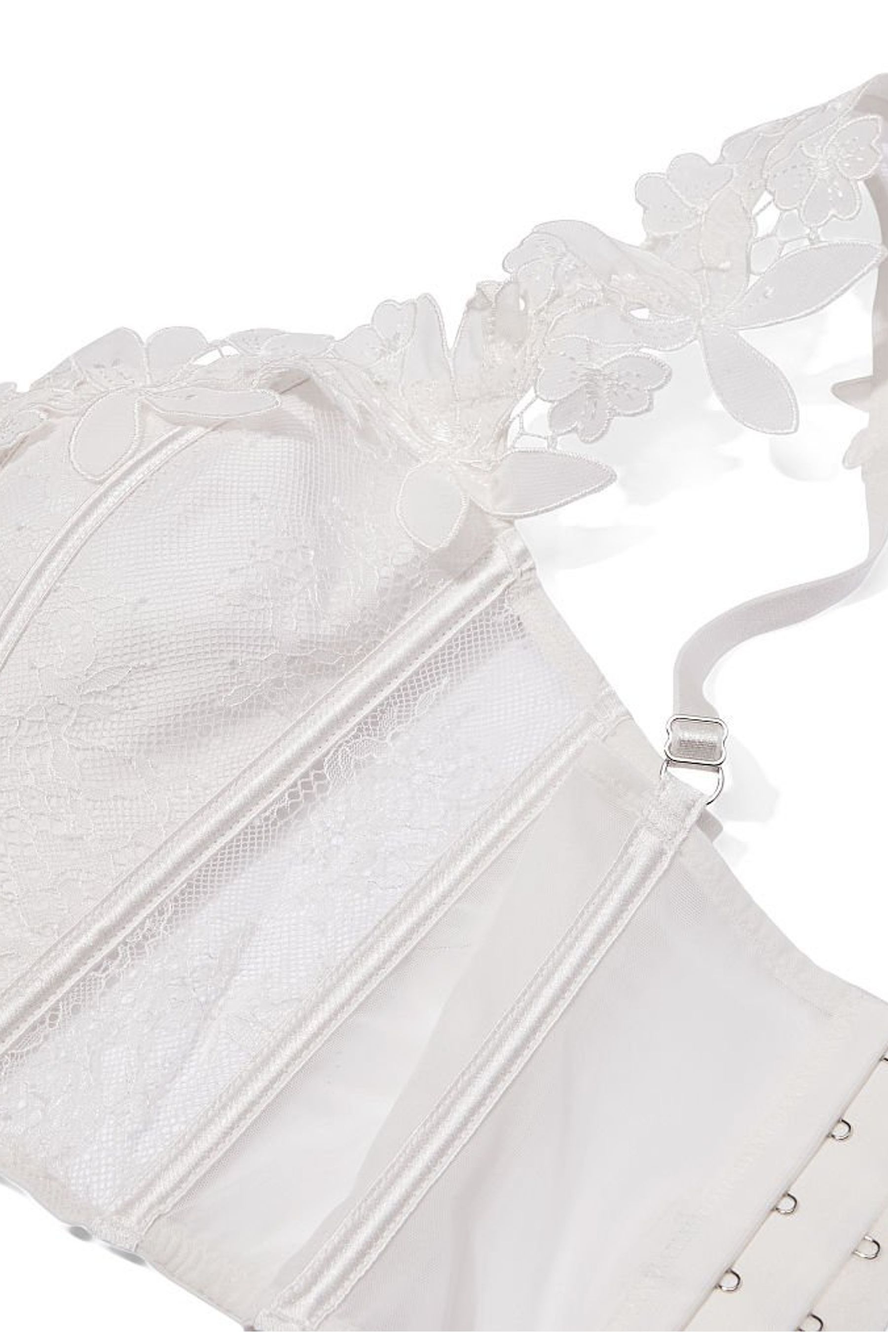 Buy Victoria's Secret Unlined Floral Embroidery Corset Top from the