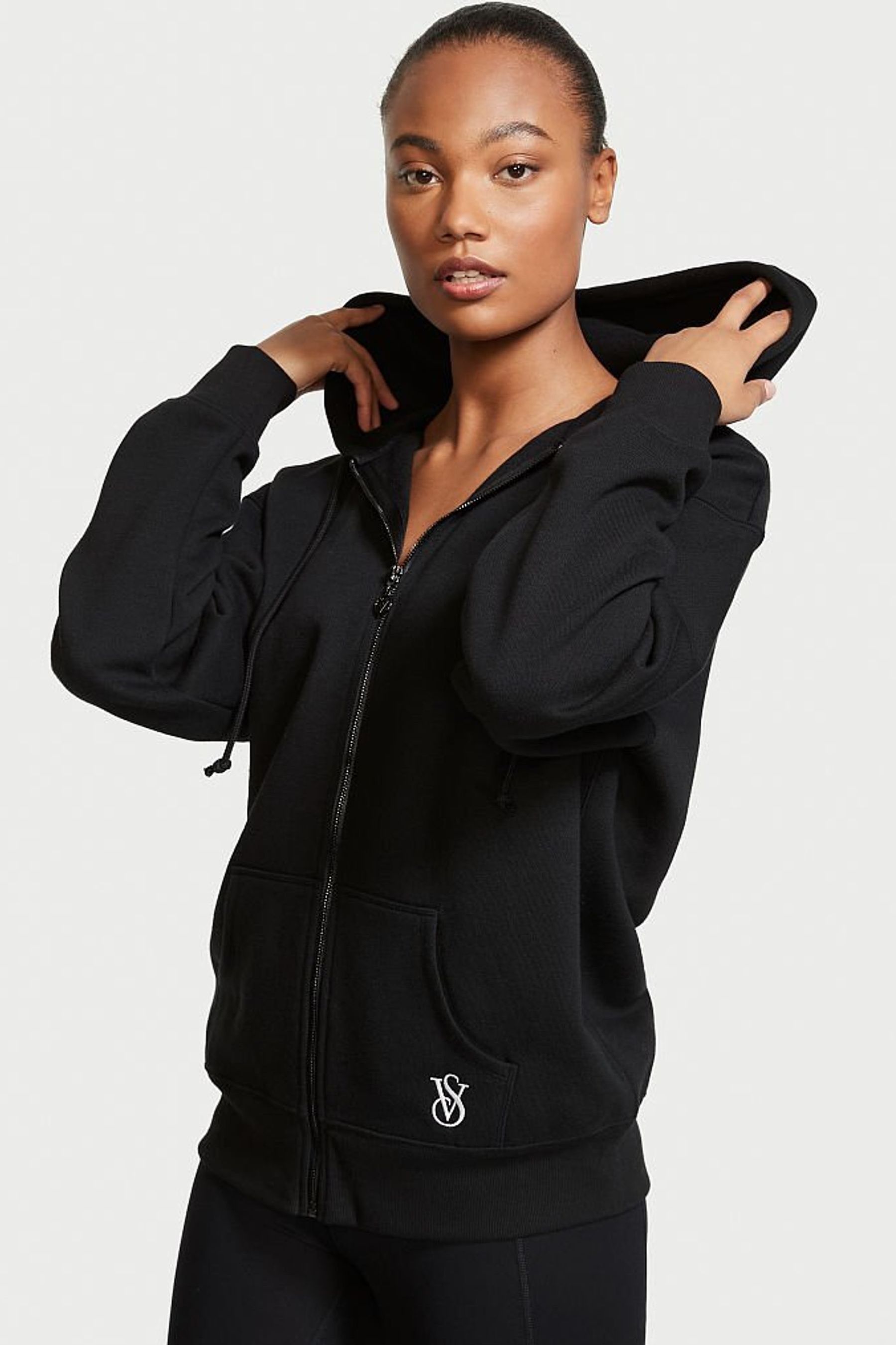 Buy Victoria's Secret Fleece Lounge Zip Up Hoodie from the Victoria's Secret UK online shop