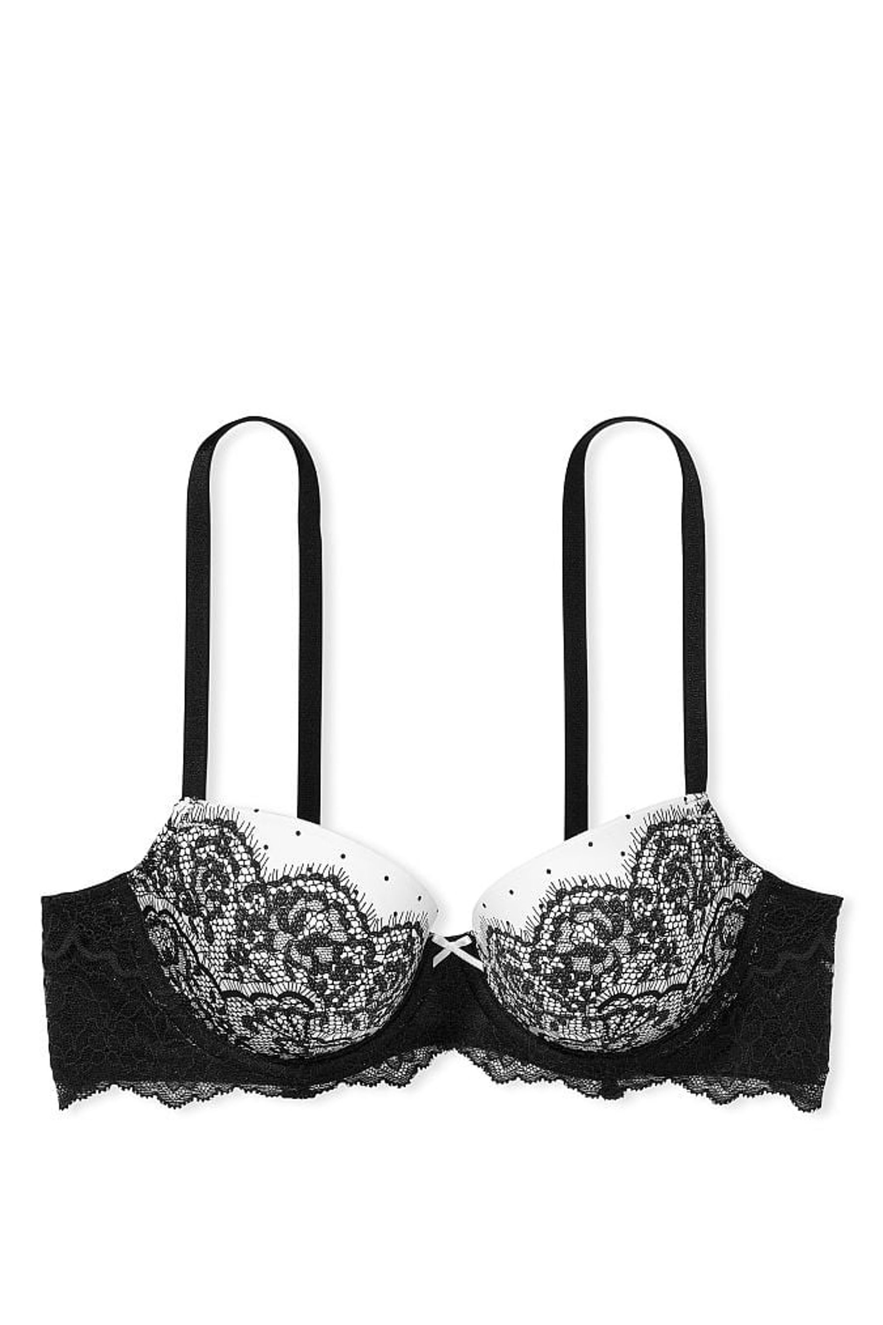 Buy Victoria's Secret Smooth Lace Wing Lightly Lined Demi Bra from the ...