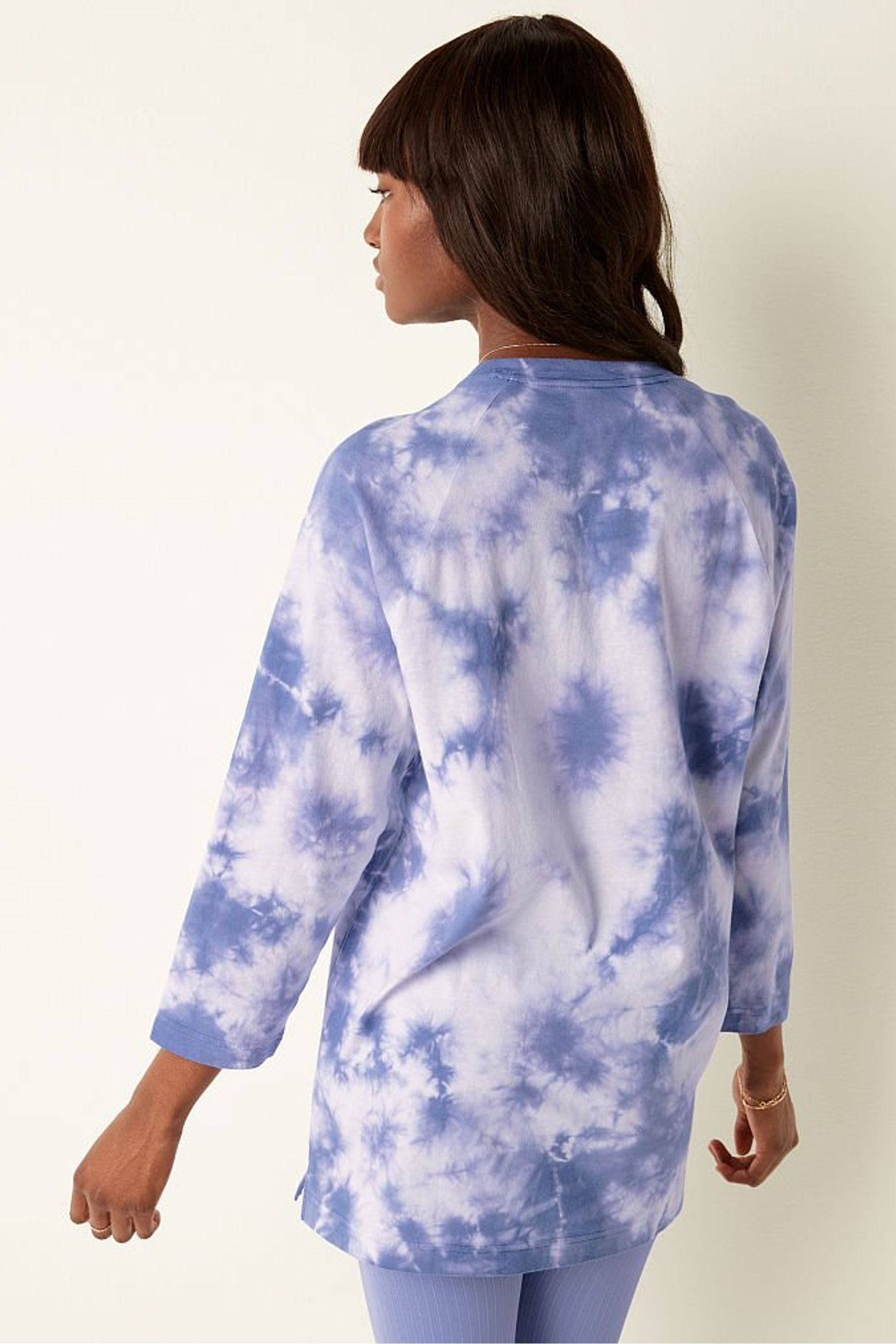 Buy Victoria's Secret PINK Campus Baseball Tee from the Victoria's