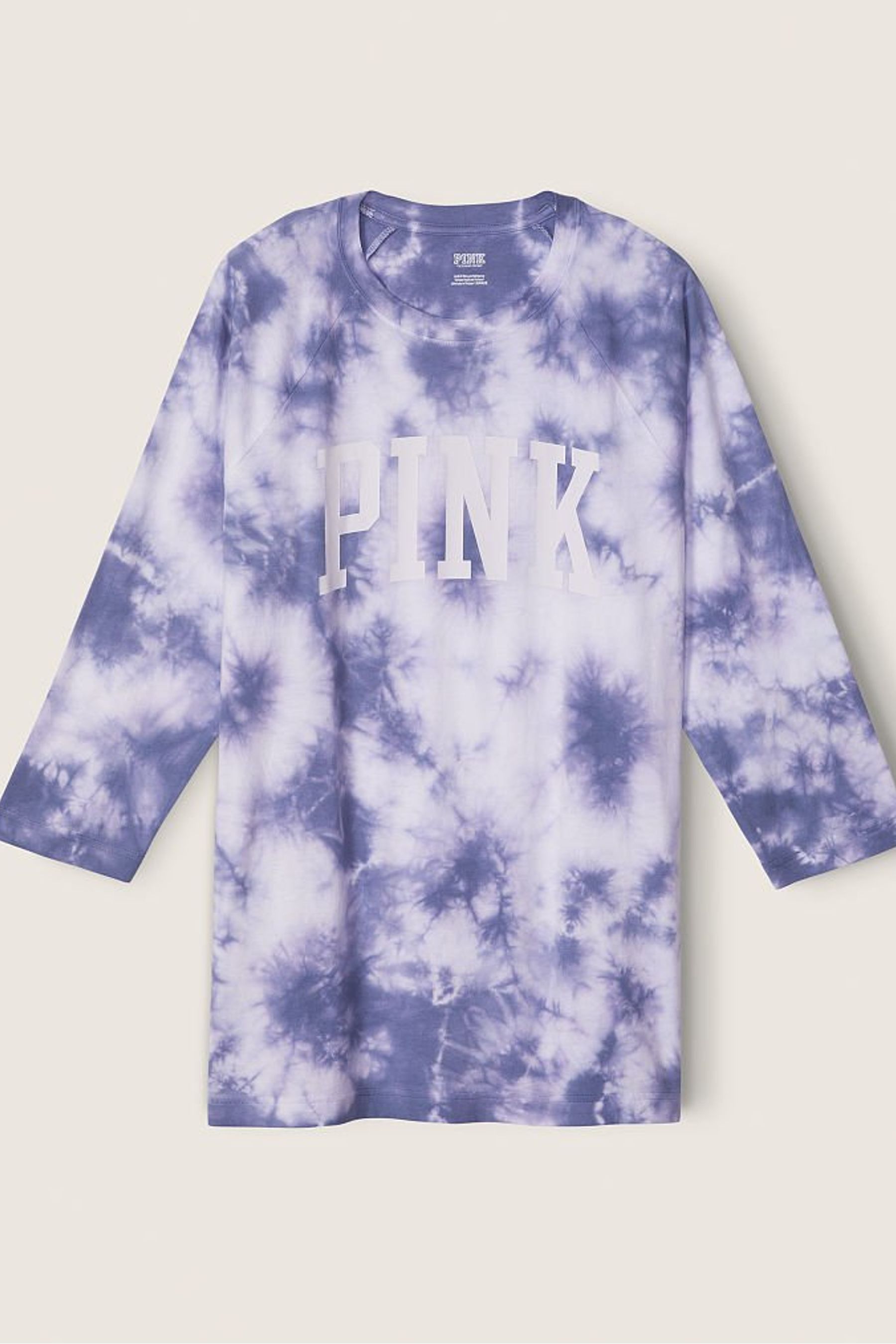 Buy Victoria's Secret PINK Campus Baseball Tee from the Victoria's