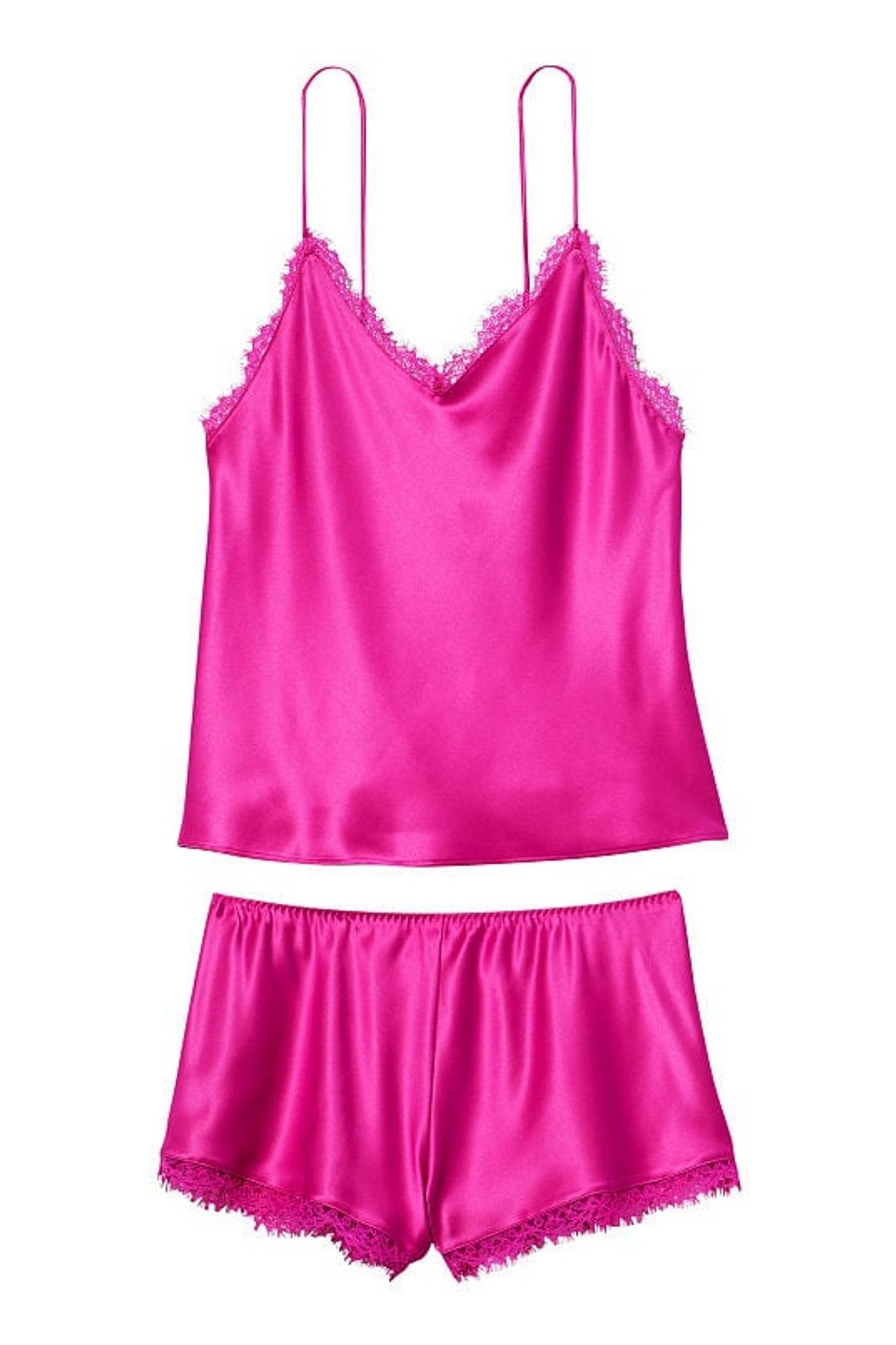 Buy Victoria's Secret Satin Lace Back Cami Set from the Victoria's ...
