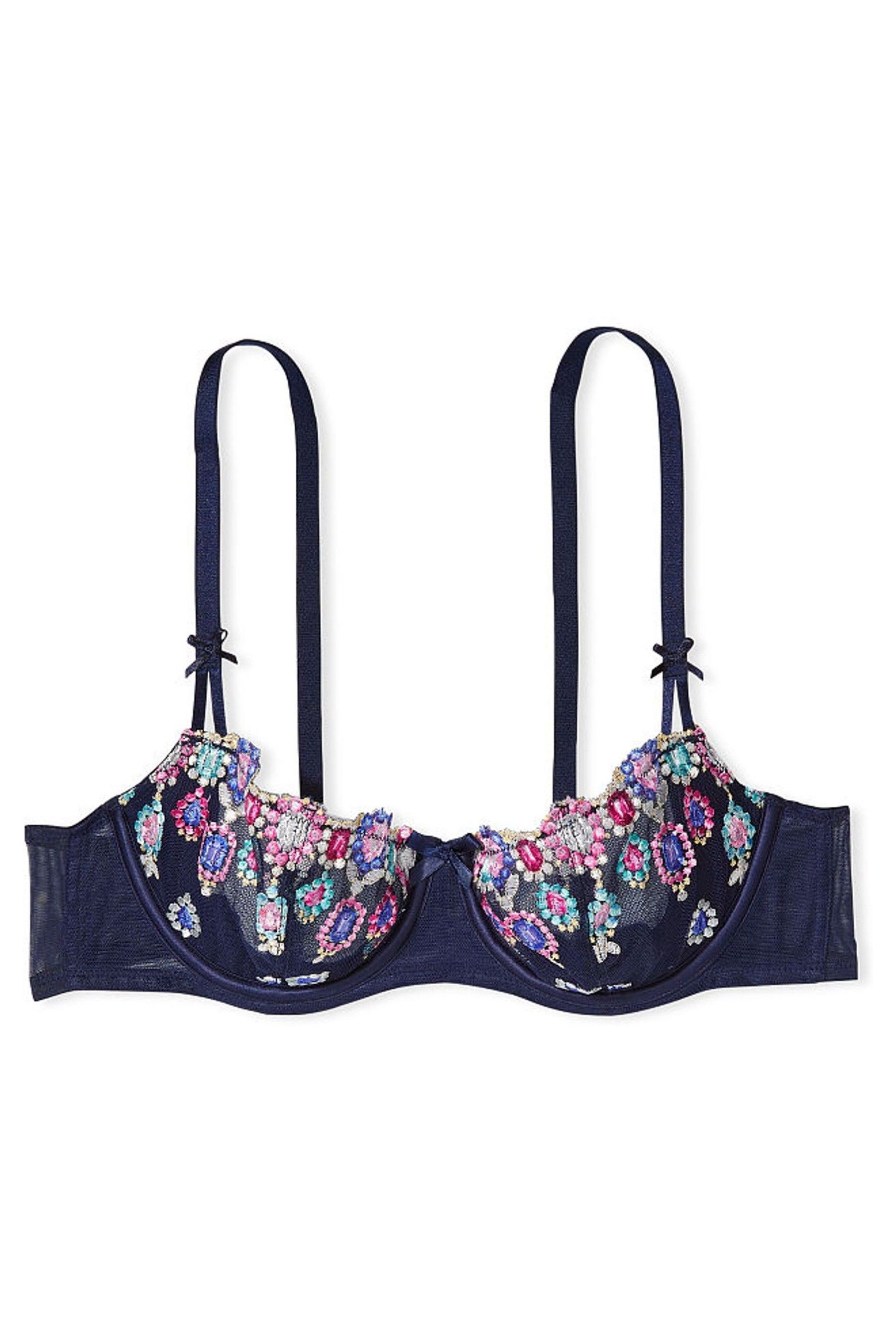 Buy Victoria's Secret Embroidered Unlined Balcony Bra from the Victoria ...