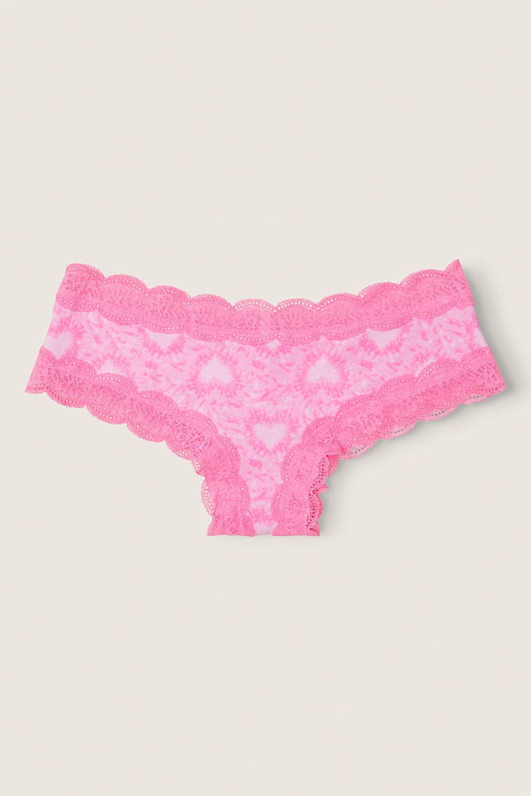 Buy Victoria S Secret Pink Lace Trim Cheeky Knickers From The Victoria S Secret Uk Online Shop