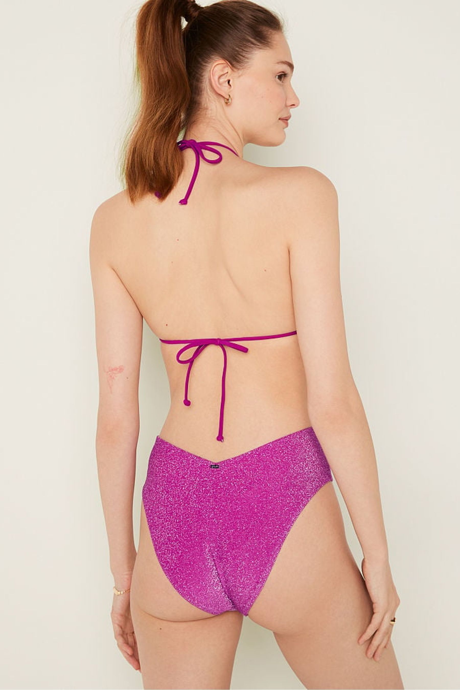 Victoria's Secret PINK Shimmer Bikini Top Victoria's Secret Ireland