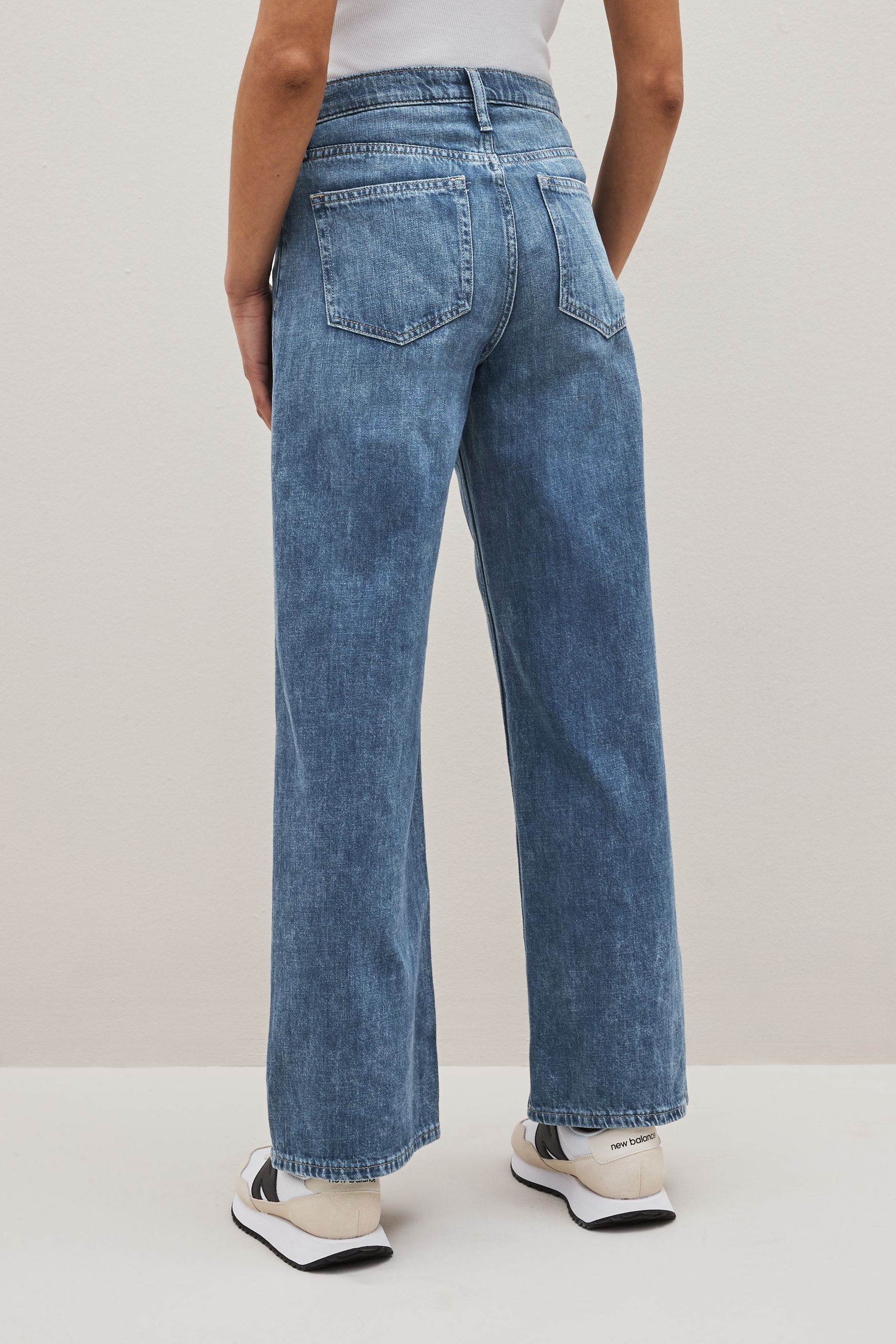 Buy Gap Wide Leg Jeans from the Gap online shop