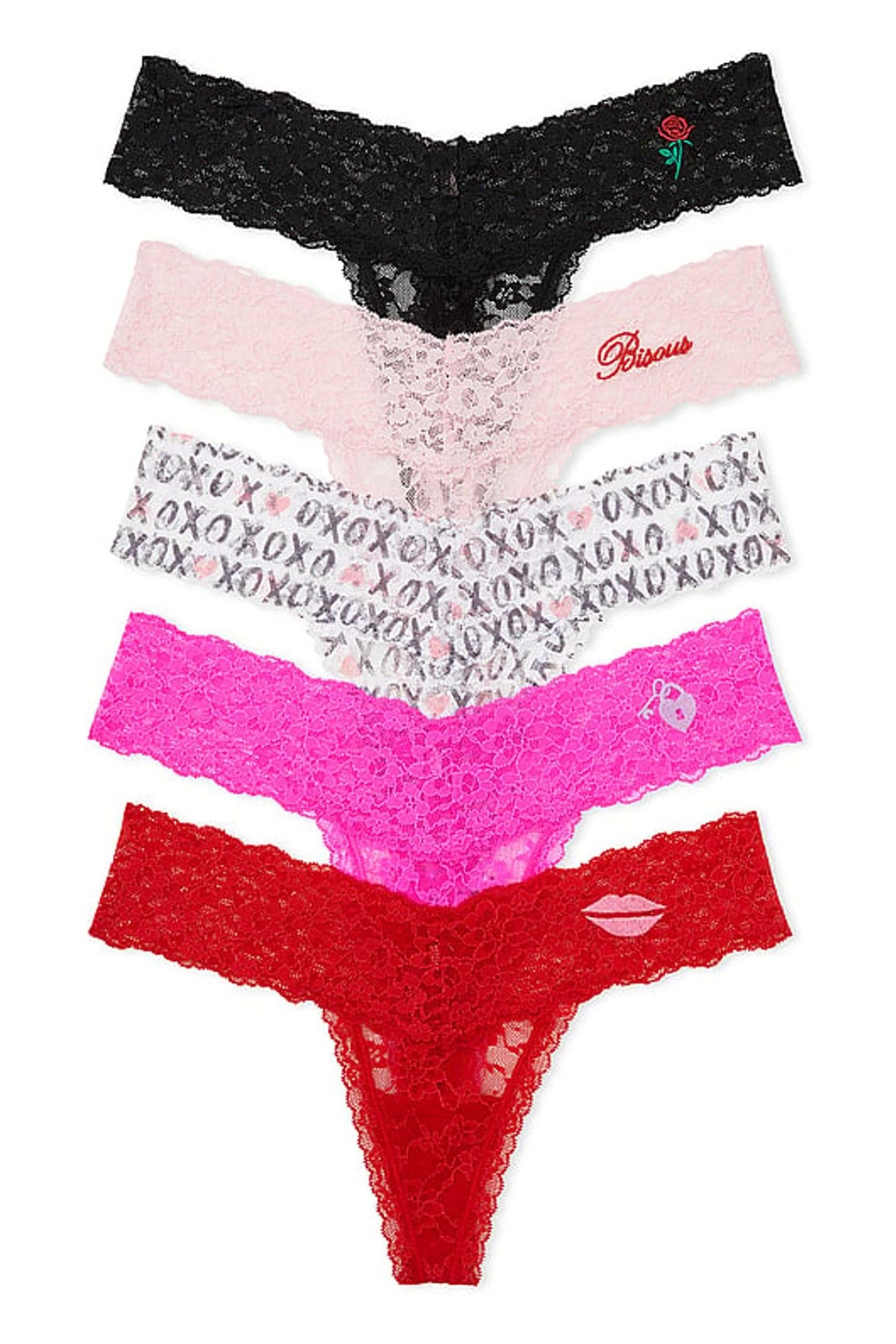 Buy Victoria's Secret Lace Knickers Multipack from the Victoria's
