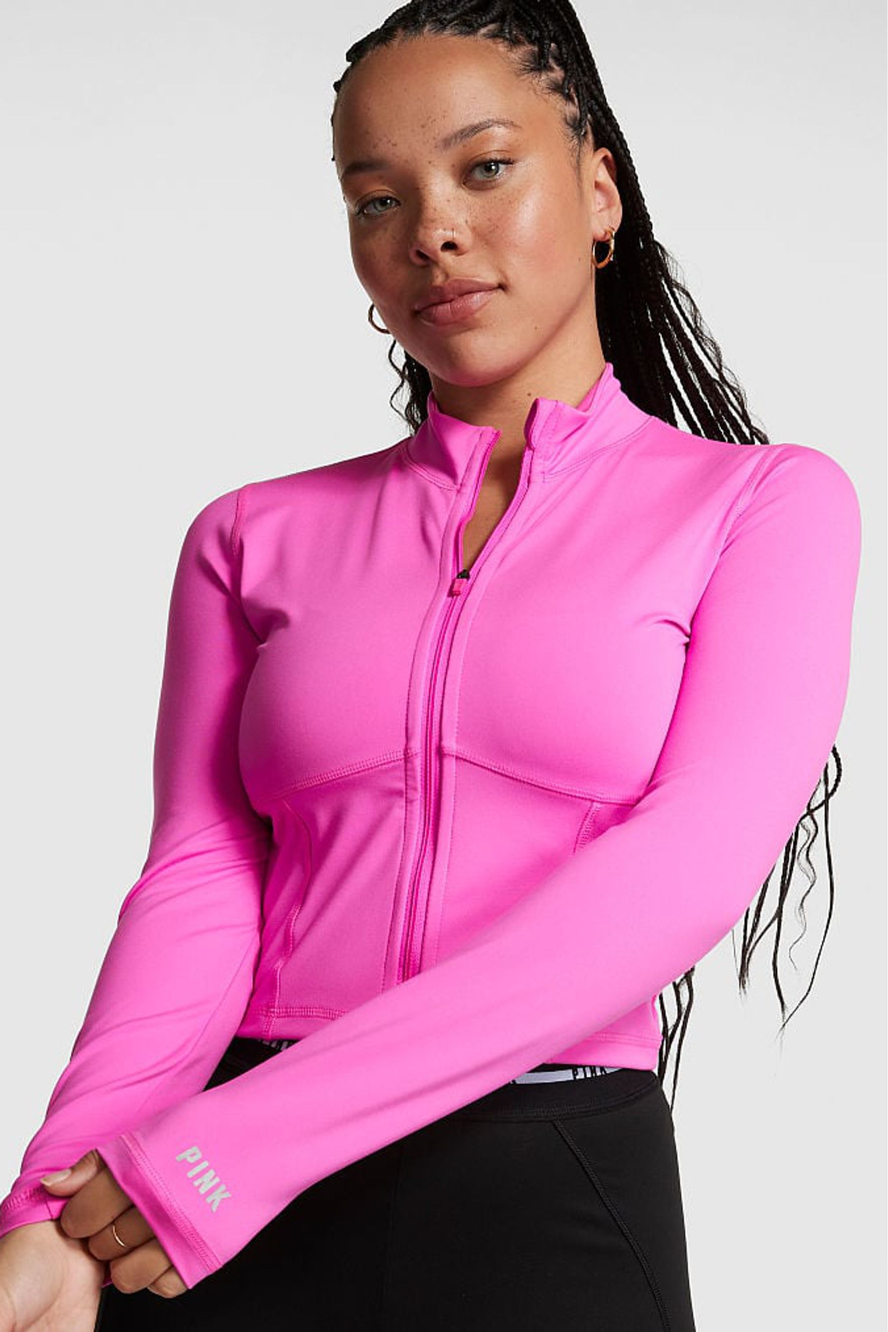 Buy Victoria's Secret PINK Active Full Zip Jacket from the Victoria's