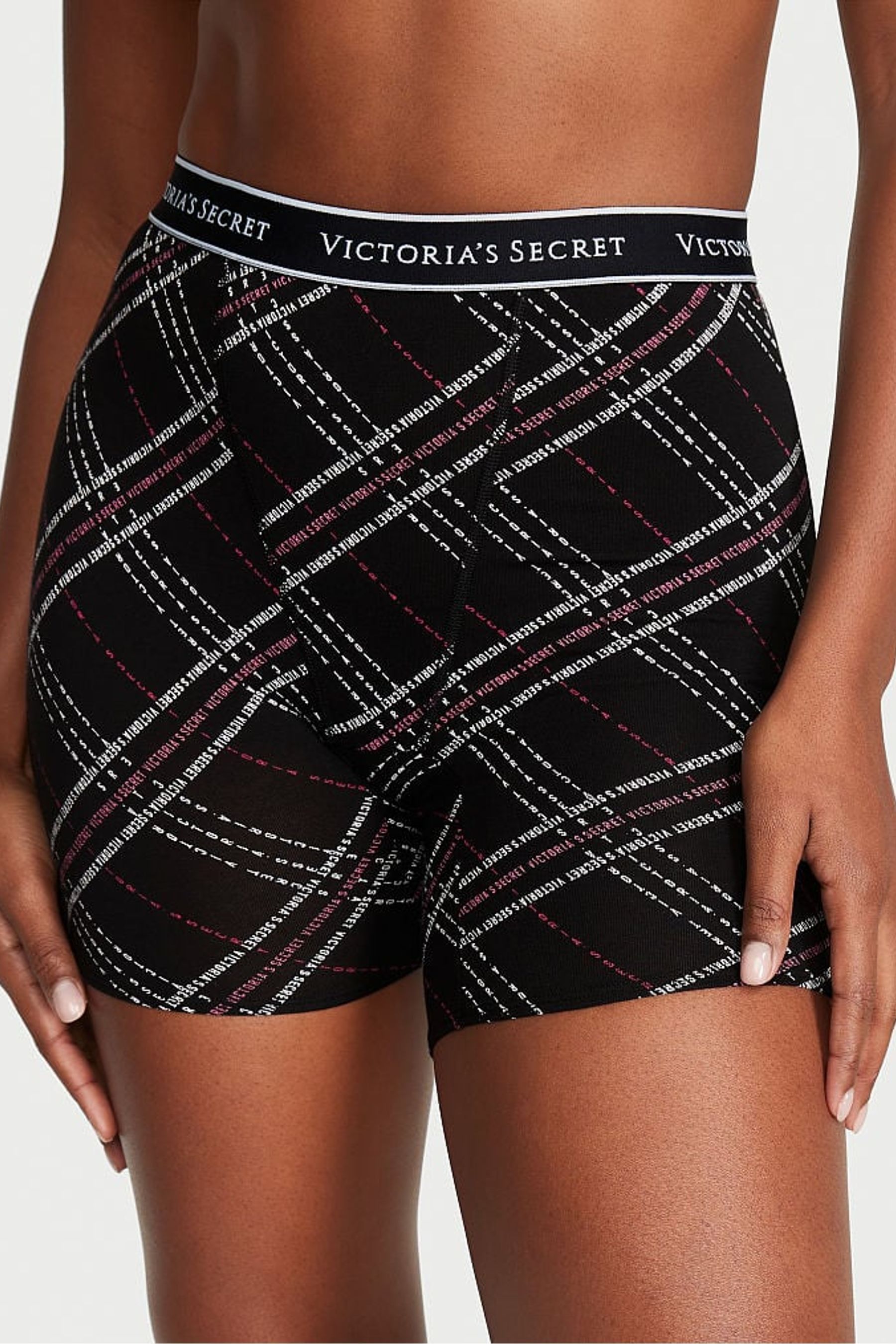 Buy Victoria's Secret Logo Boxer Briefs Knickers from the Victoria's Secret UK online shop