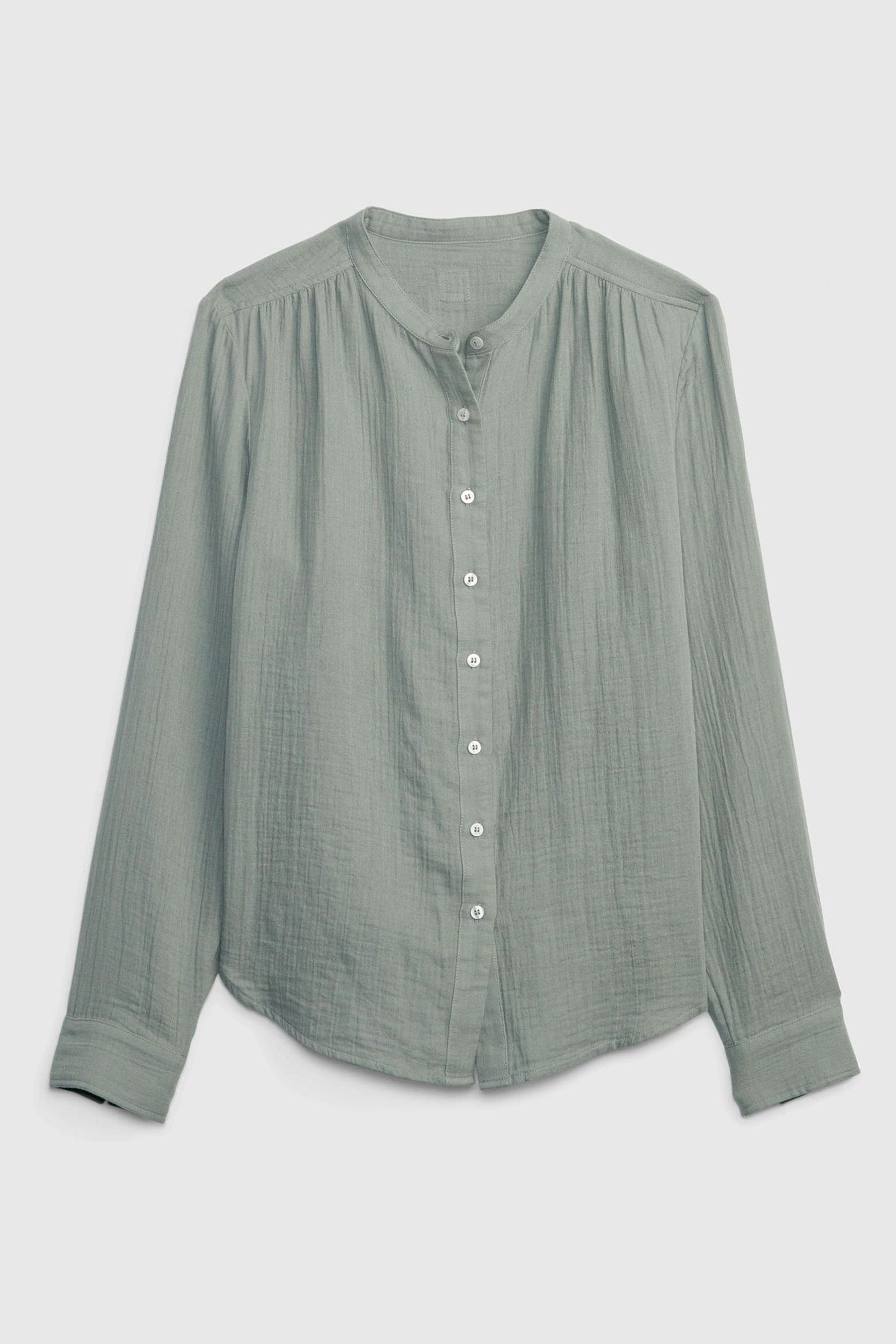 Buy Gap Crinkle Gauze Shirt from the Gap online shop