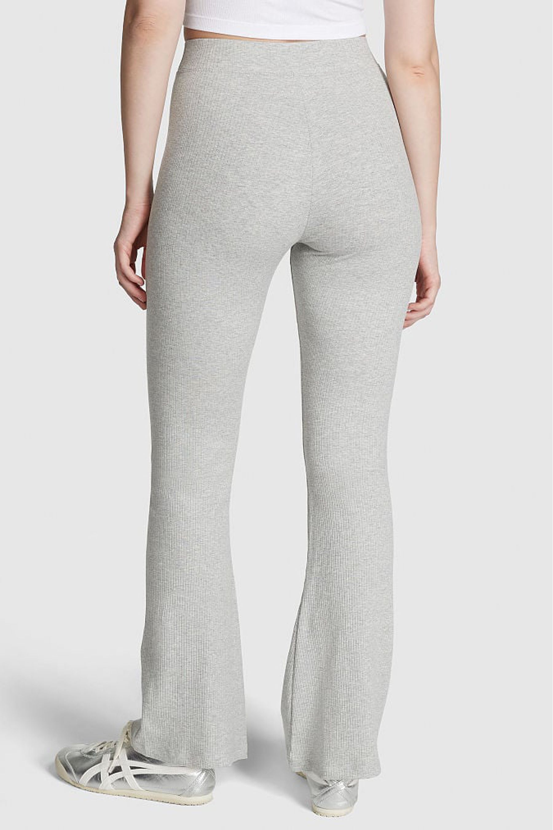 Buy Victoria's Secret PINK Ribbed Flare Legging from the Victoria's