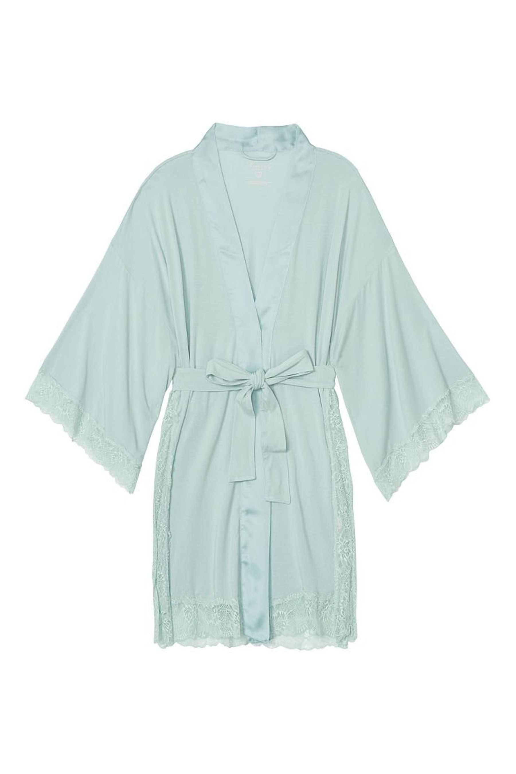 Buy Victoria's Secret Modal Lace Trim Dressing Gown from the Victoria's Secret UK online shop