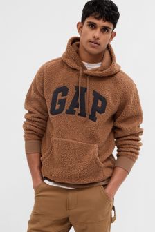 Shop Gap brown hoodie  Guys clothing styles, Hoodie outfit men, Brown  hoodie
