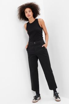 Buy Gap Mid Rise Corduroy Easy Trousers from the Gap online shop