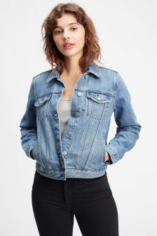 black jean jacket gap
