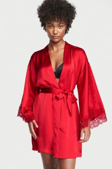 Joe Browns Luxury Satin Dressing Gown  Simply Be