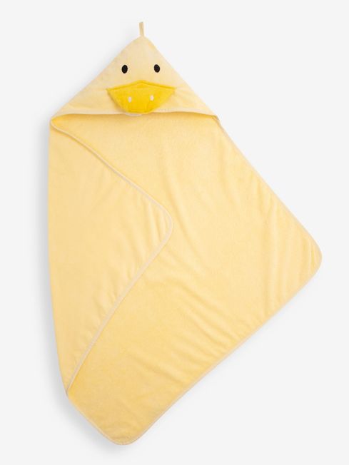 Buy JoJo Maman B b Yellow Duck Character Hooded Towel from the