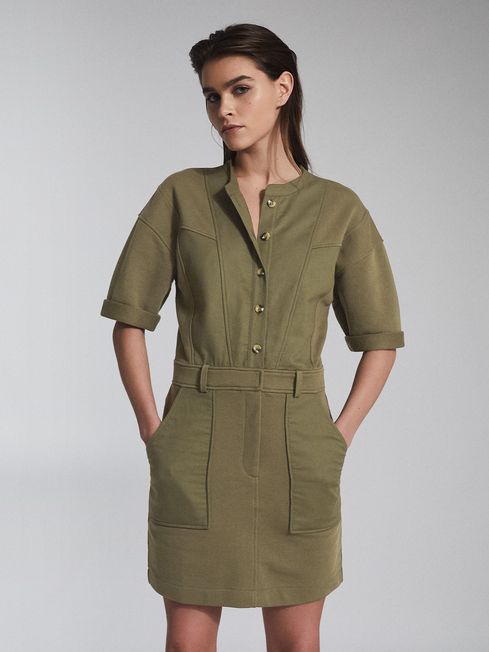 Reiss sales khaki dress