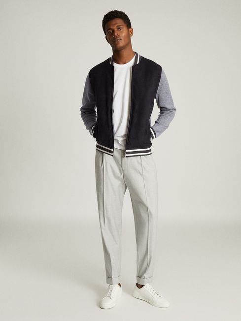 Bomber jacket deals reiss