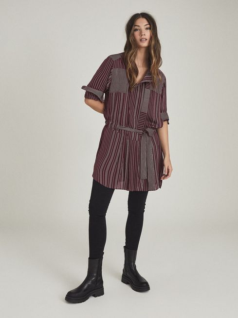 Reiss striped dress sales