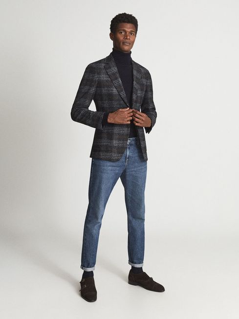 Reiss checked clearance blazer