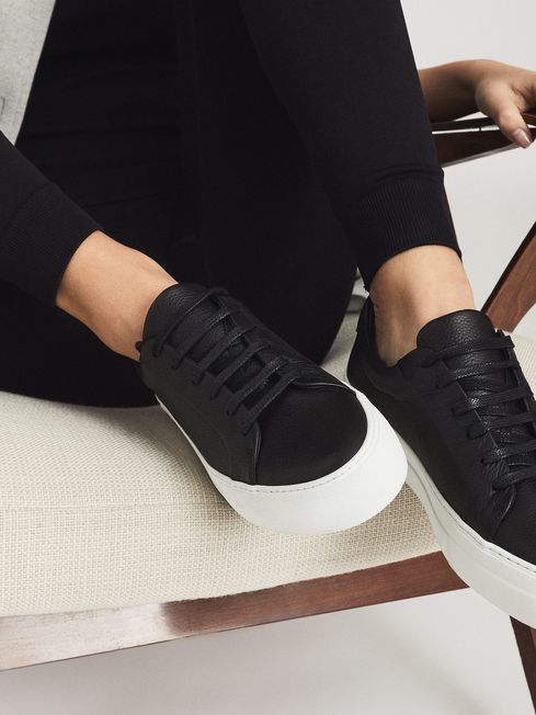 reiss luca trainers womens