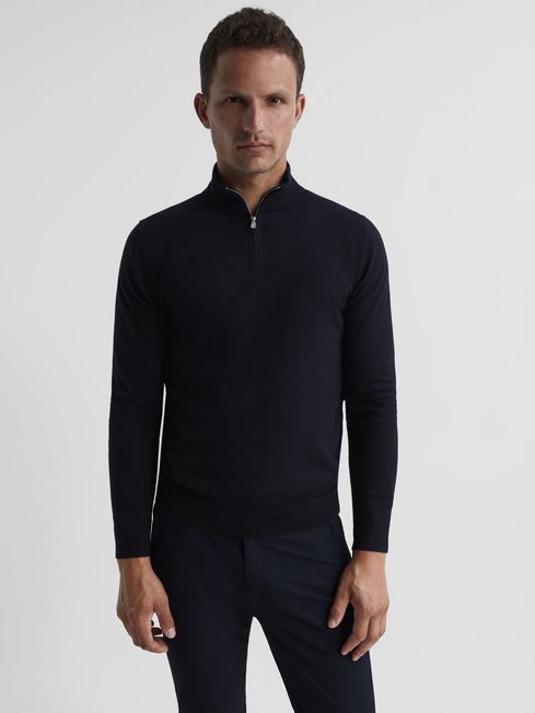Reiss half sale zip jumper
