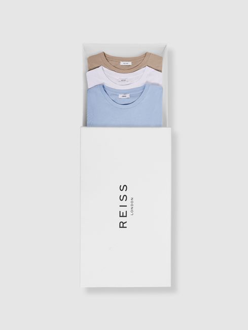 Reiss Bless 3 Pack Of Crew Neck T-Shirts