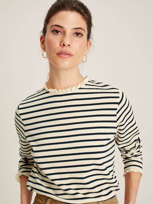 Daisy long clearance sleeve striped cardigan