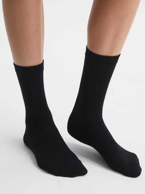 Reiss Celine Fine Wool Loafer Socks - REISS