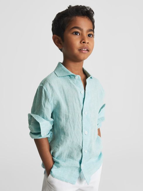 Boys linen shirt hotsell